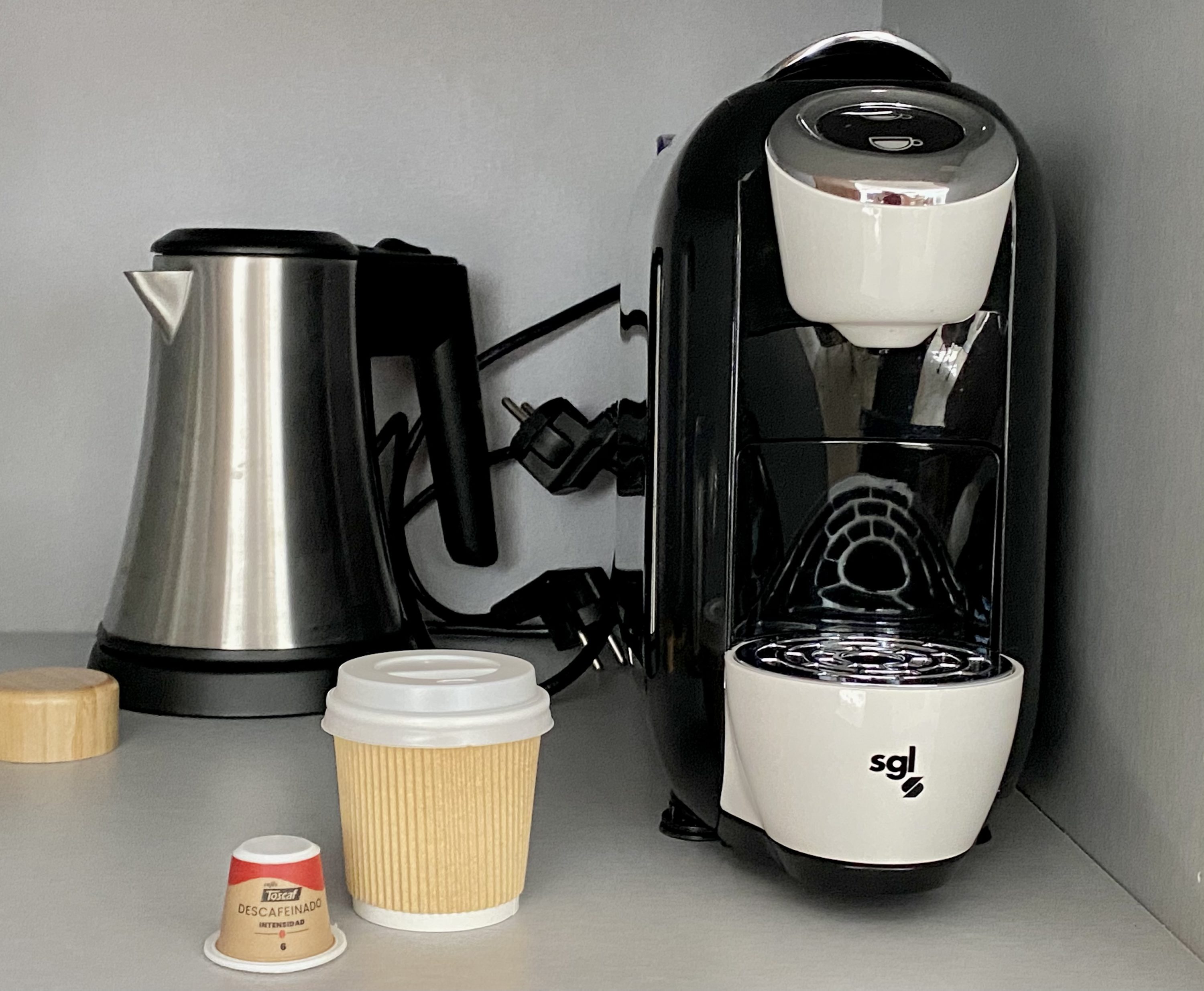 The Atocha Hotel Madrid Tapestry Collection by Hilton El Atochal Penthouse coffee machine