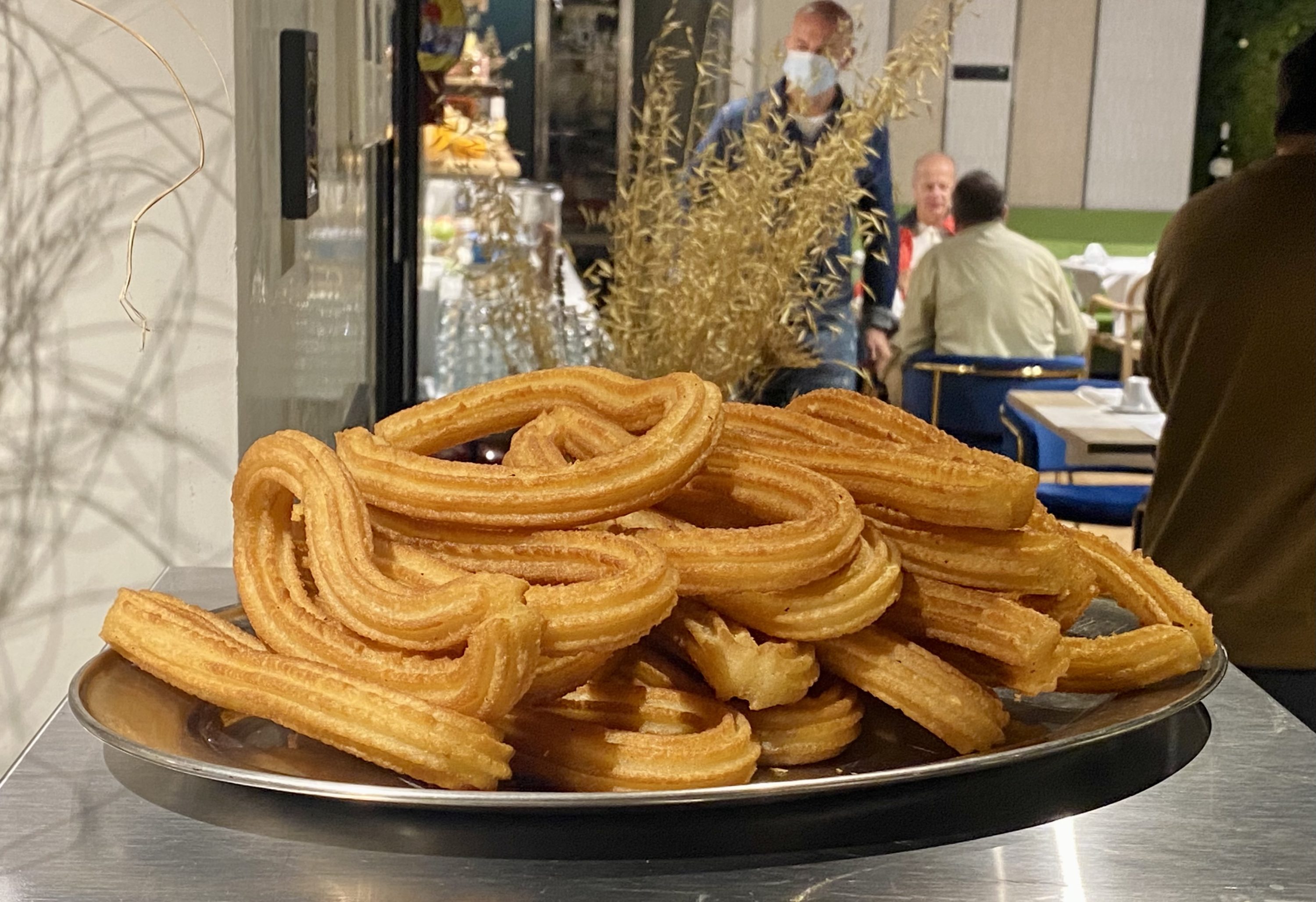 The Atocha Hotel Madrid Tapestry Collection by Hilton breakfast churros