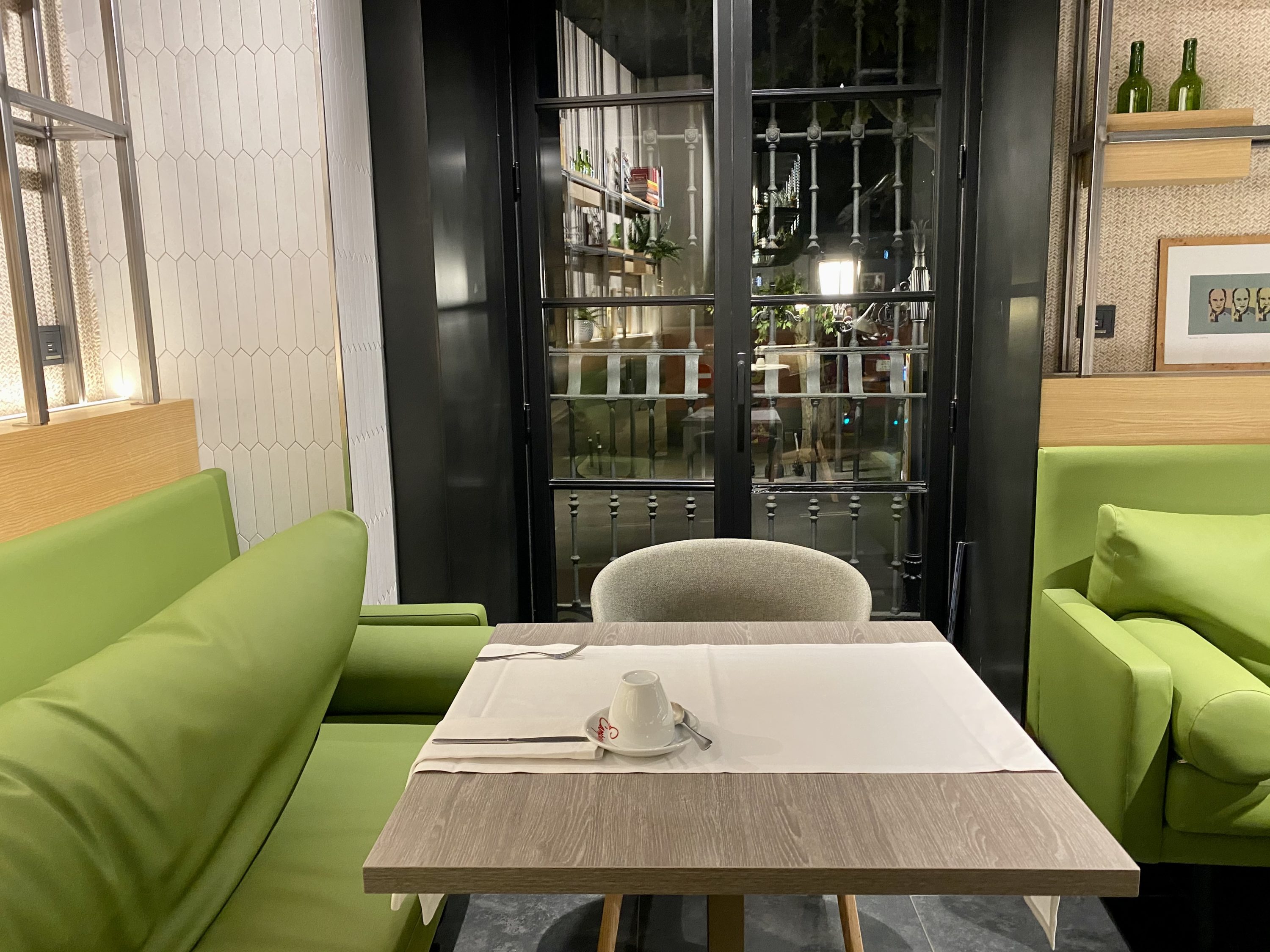 The Atocha Hotel Madrid Tapestry Collection by Hilton breakfast table set up