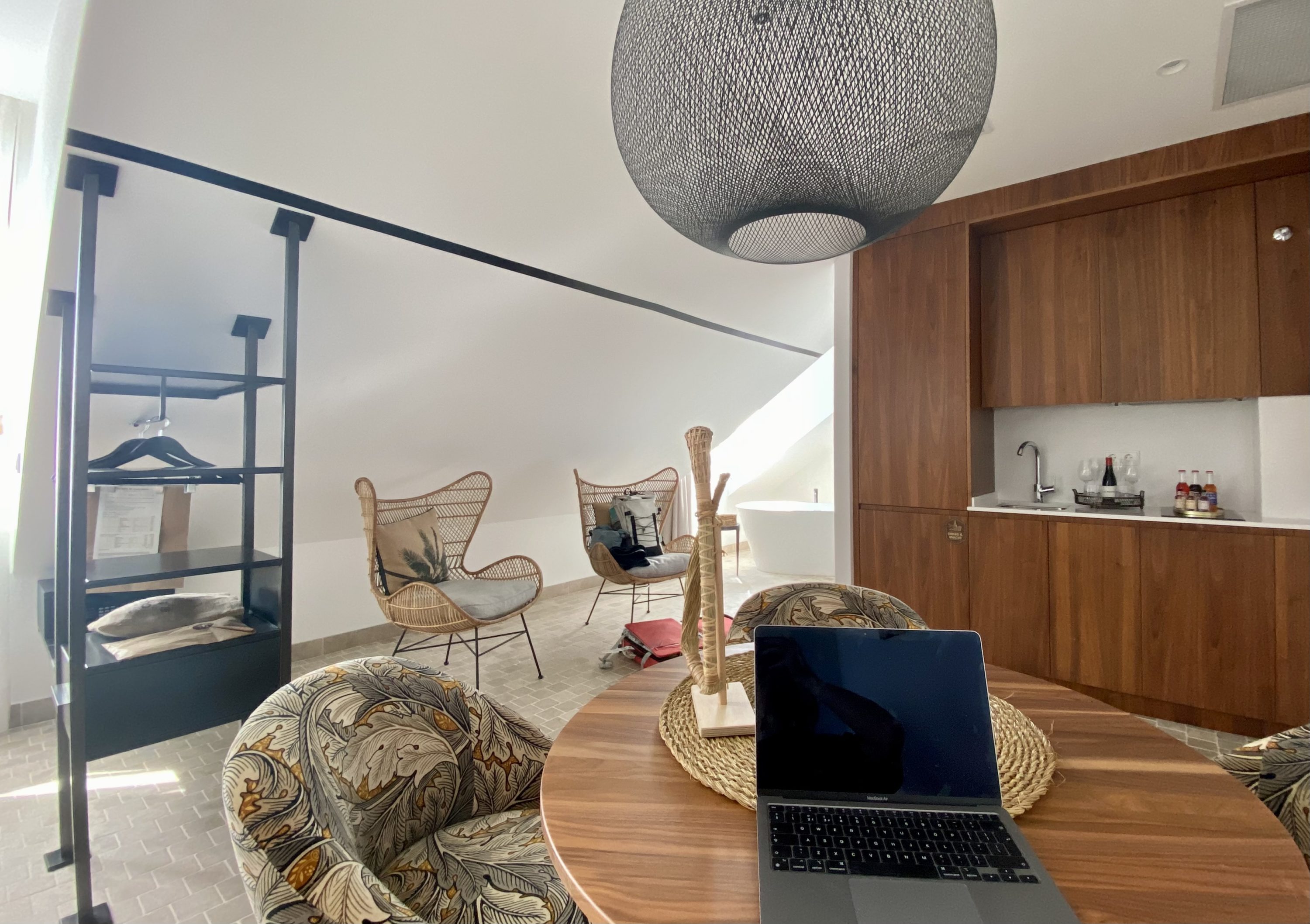 The Atocha Hotel Madrid Tapestry Collection by Hilton desk/dining table