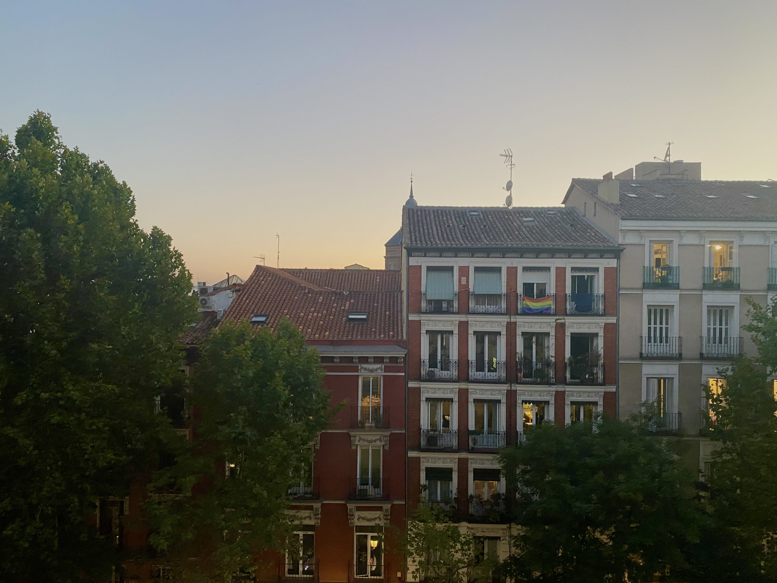 The Atocha Hotel Madrid Tapestry Collection by Hilton the view from El Atochal Penthouse