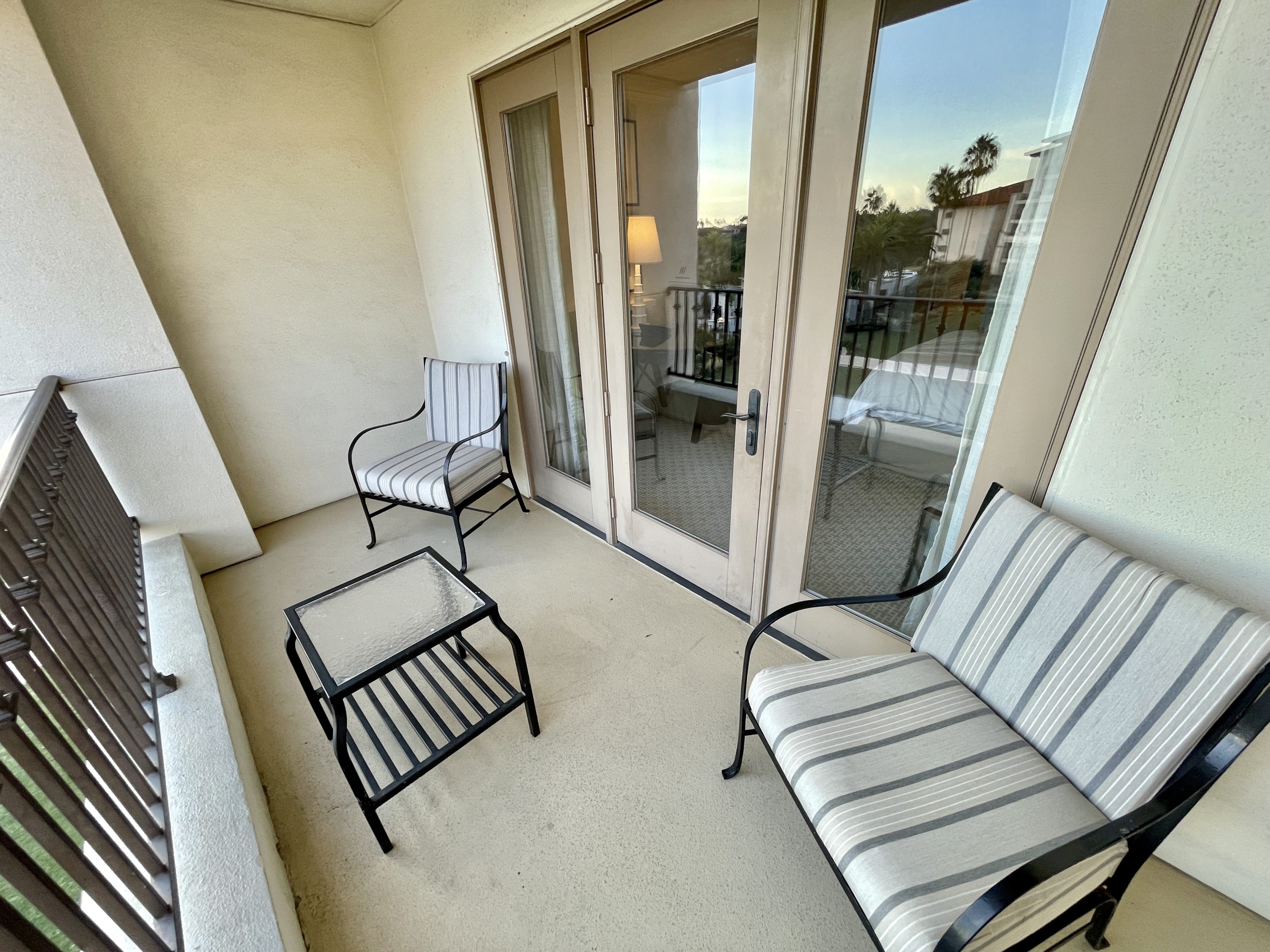 Waldorf Astoria Monarch Beach Resort Club Balcony Furniture