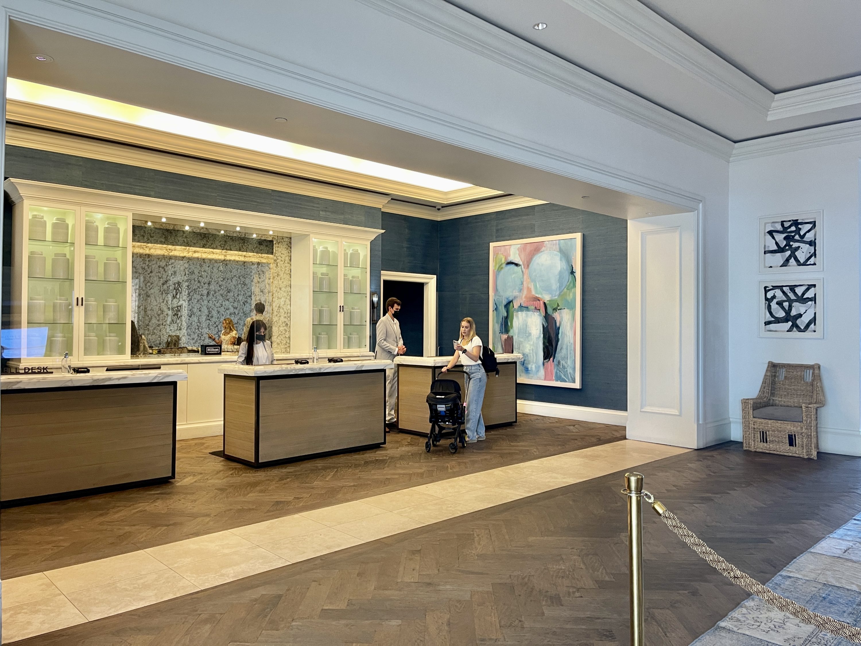 Waldorf Astoria Monarch Beach Resort Club Check in Desk