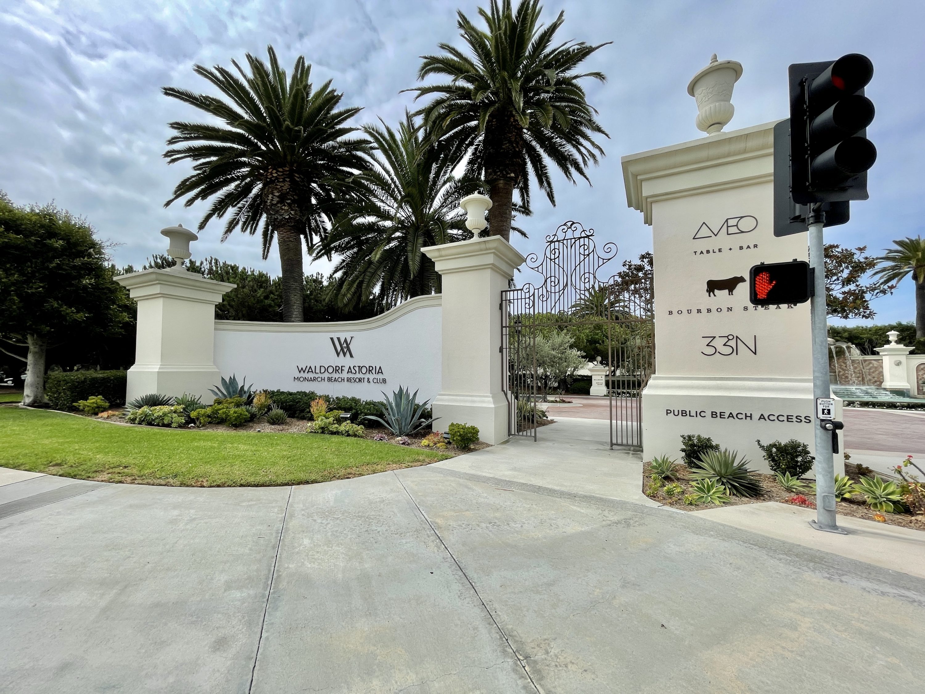 Waldorf Astoria Monarch Beach Resort Club Exterior Gate