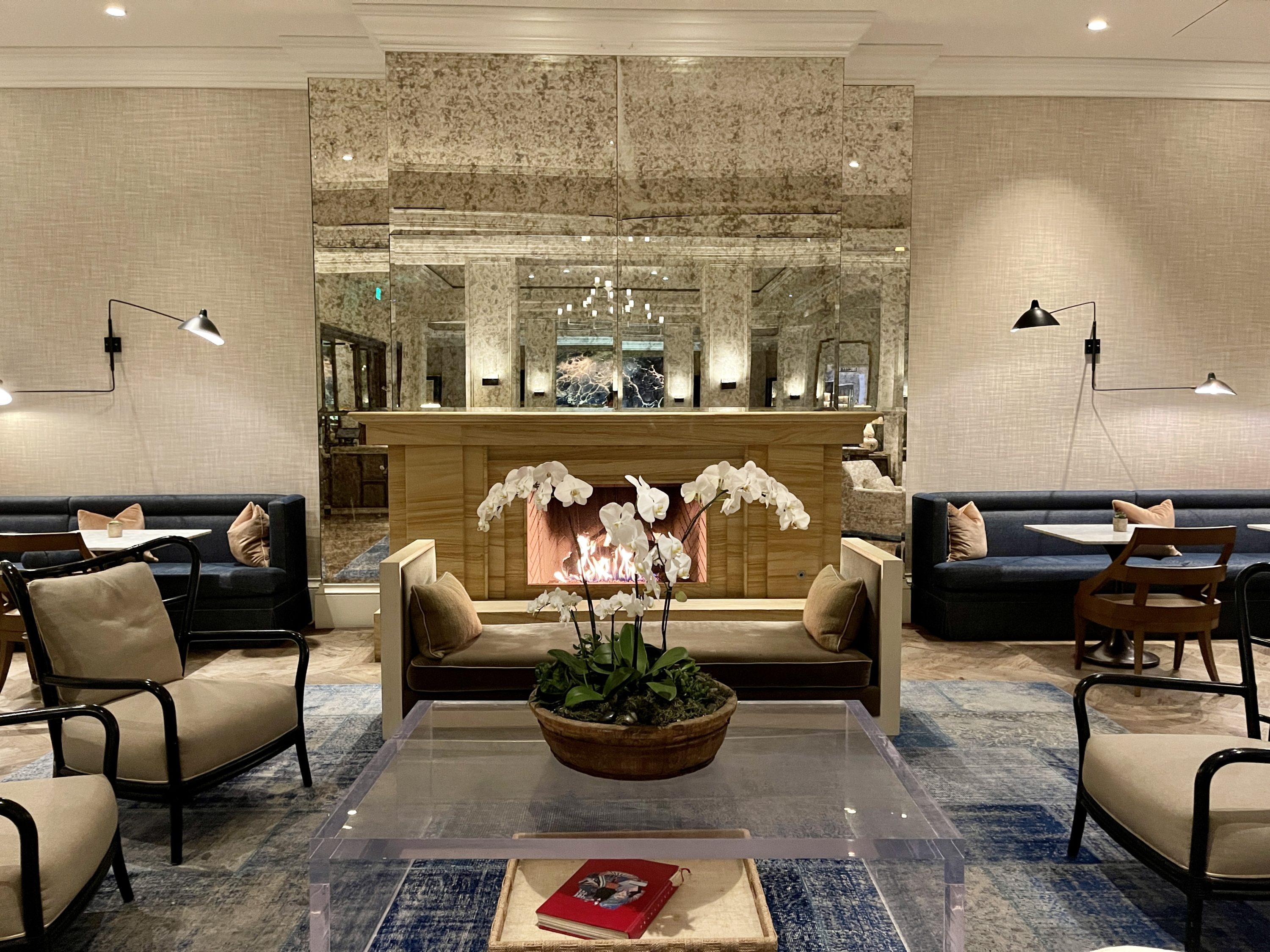 Waldorf Astoria Monarch Beach Resort Club Lobby Fireplace