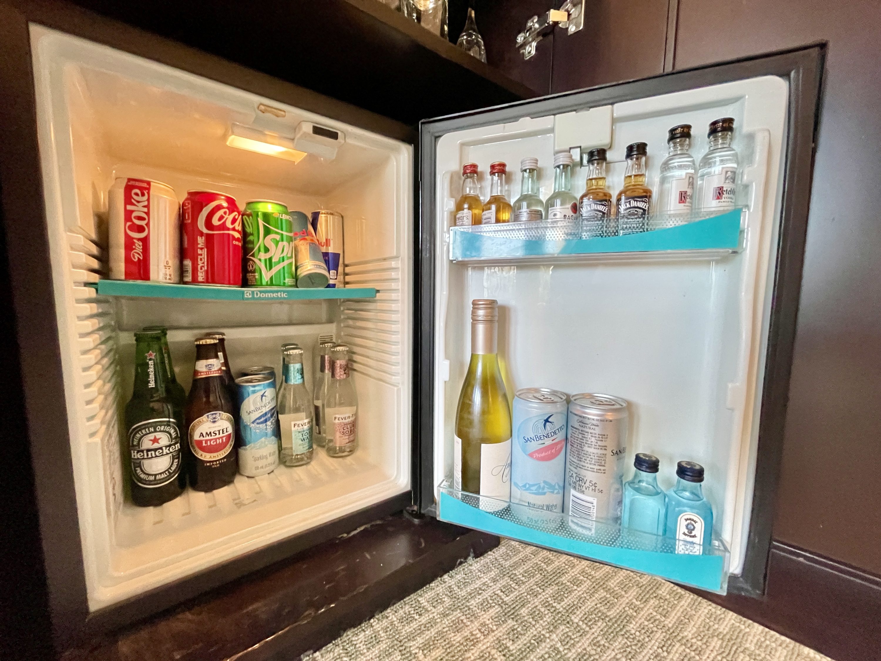 Waldorf Astoria Monarch Beach Resort Club Minibar