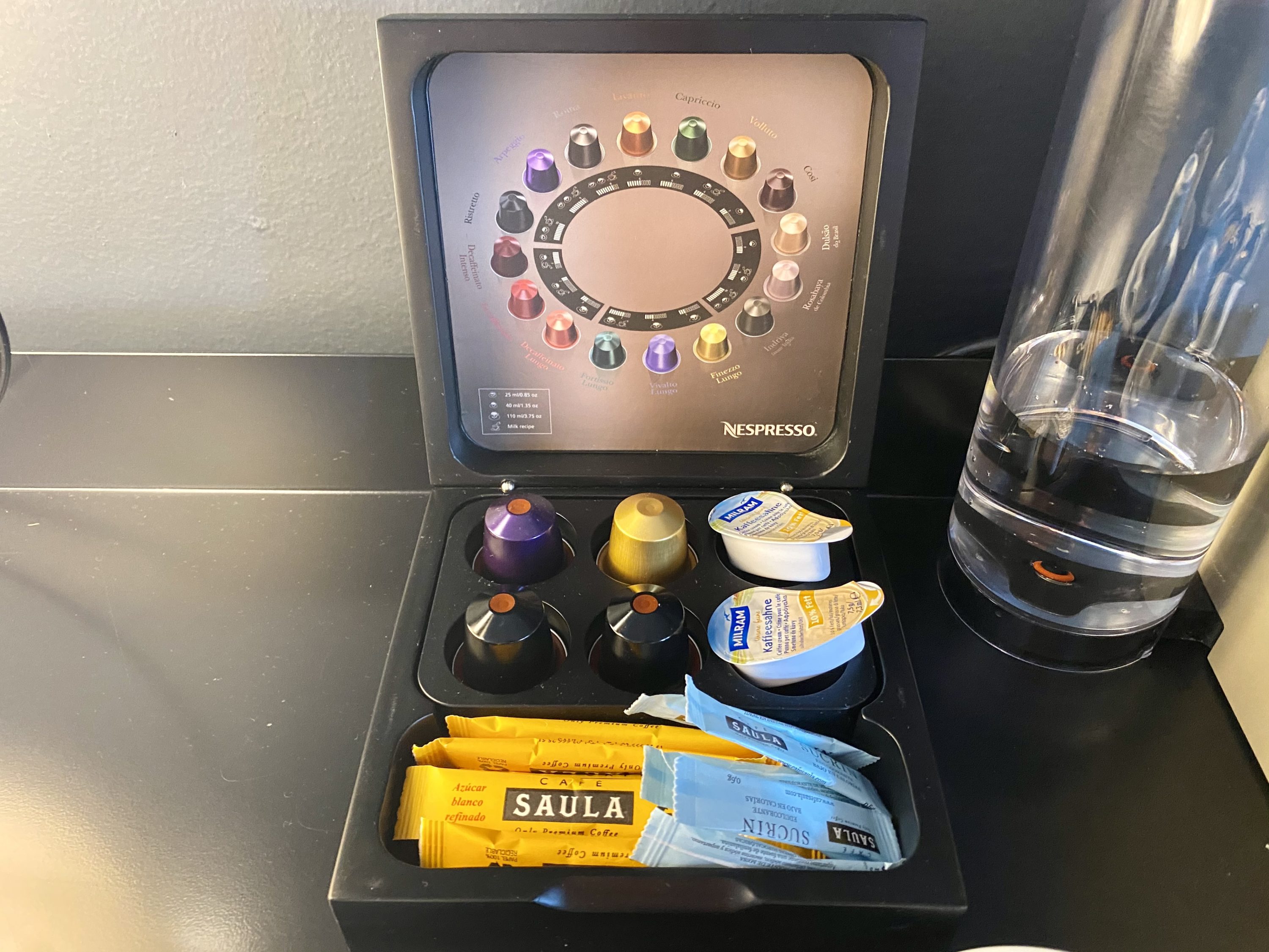 Alexandra Hotel Barcelona Curio Collection by Hilton Nespresso coffee pods