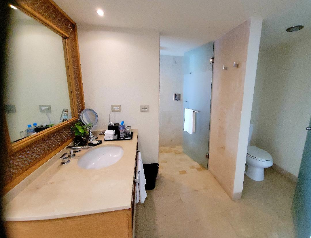 Sheraton Buganvilias Resort Bathroom area