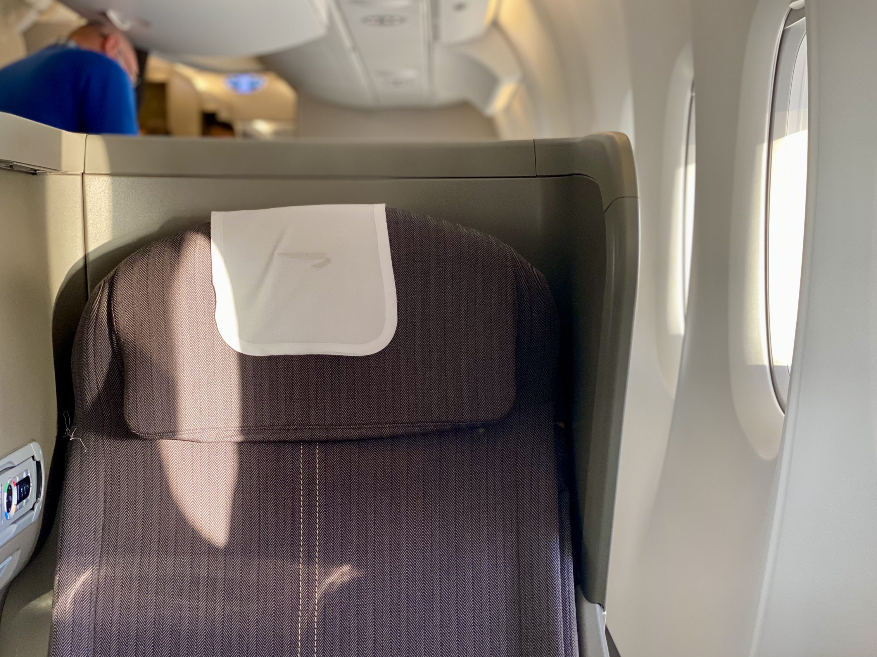 British Airways Club Europe A380 Club World seat 13K
