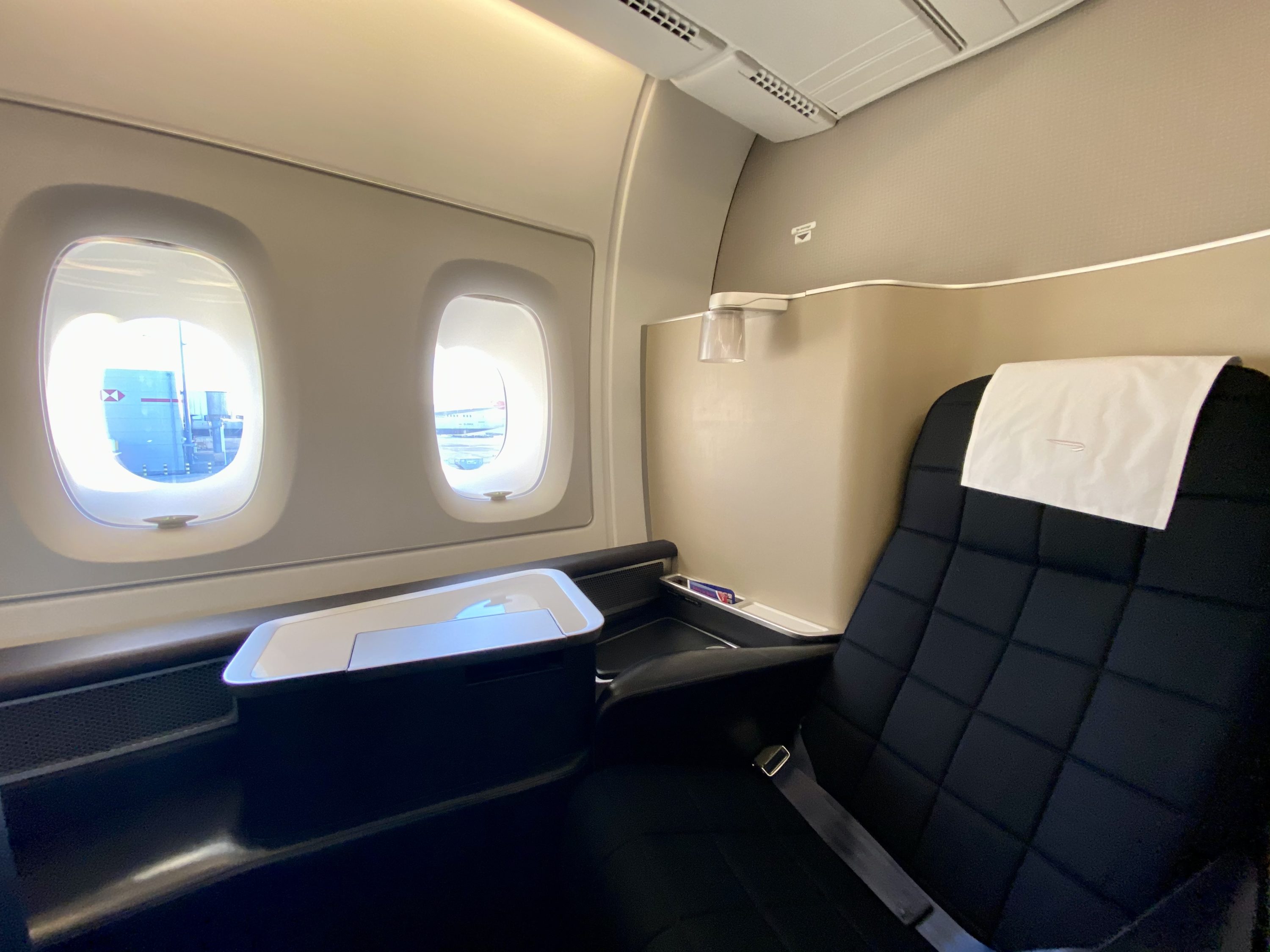 British Airways Club Europe A380 First seat