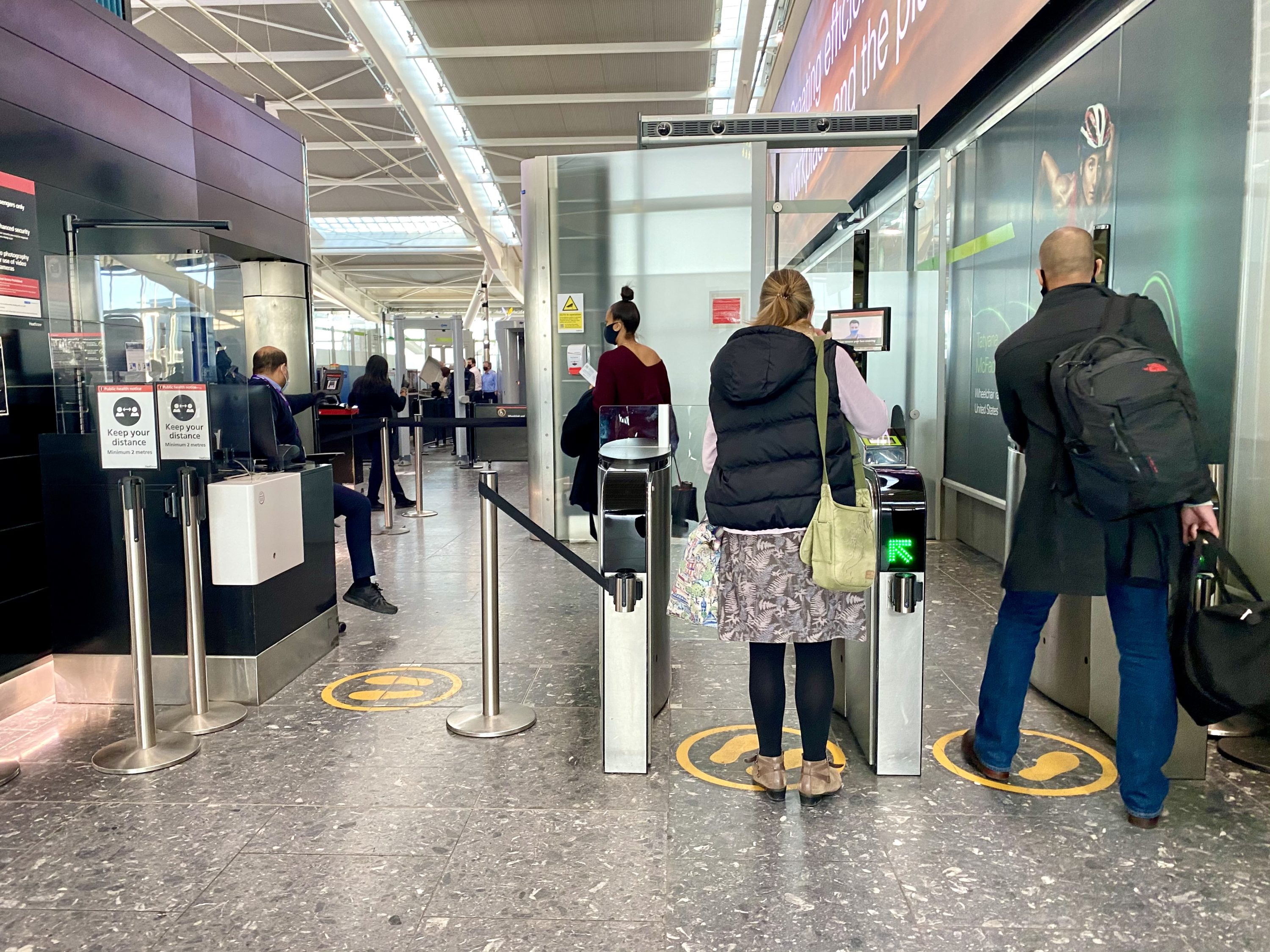 British Airways Club Europe A380 Heathrow Terminal 5 fast track security