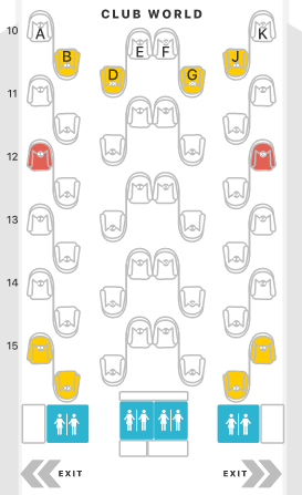 British Airways Club World A380 SeatGuru