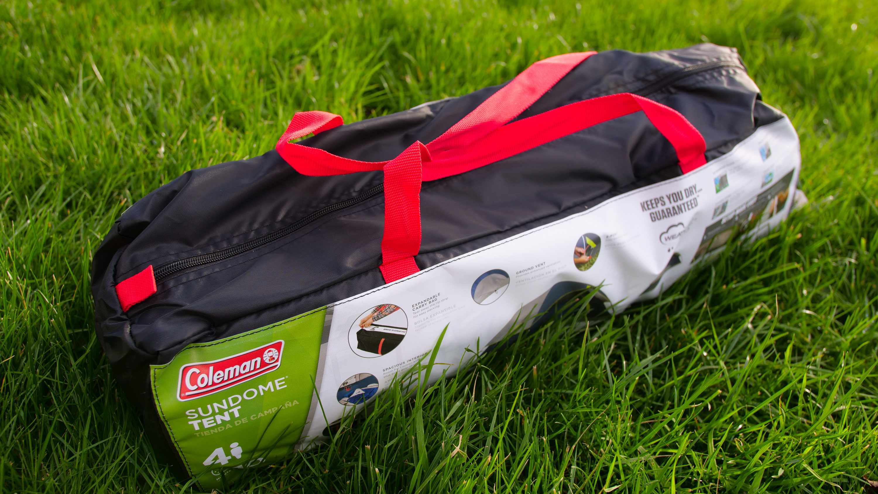 Camping tent carry bag
