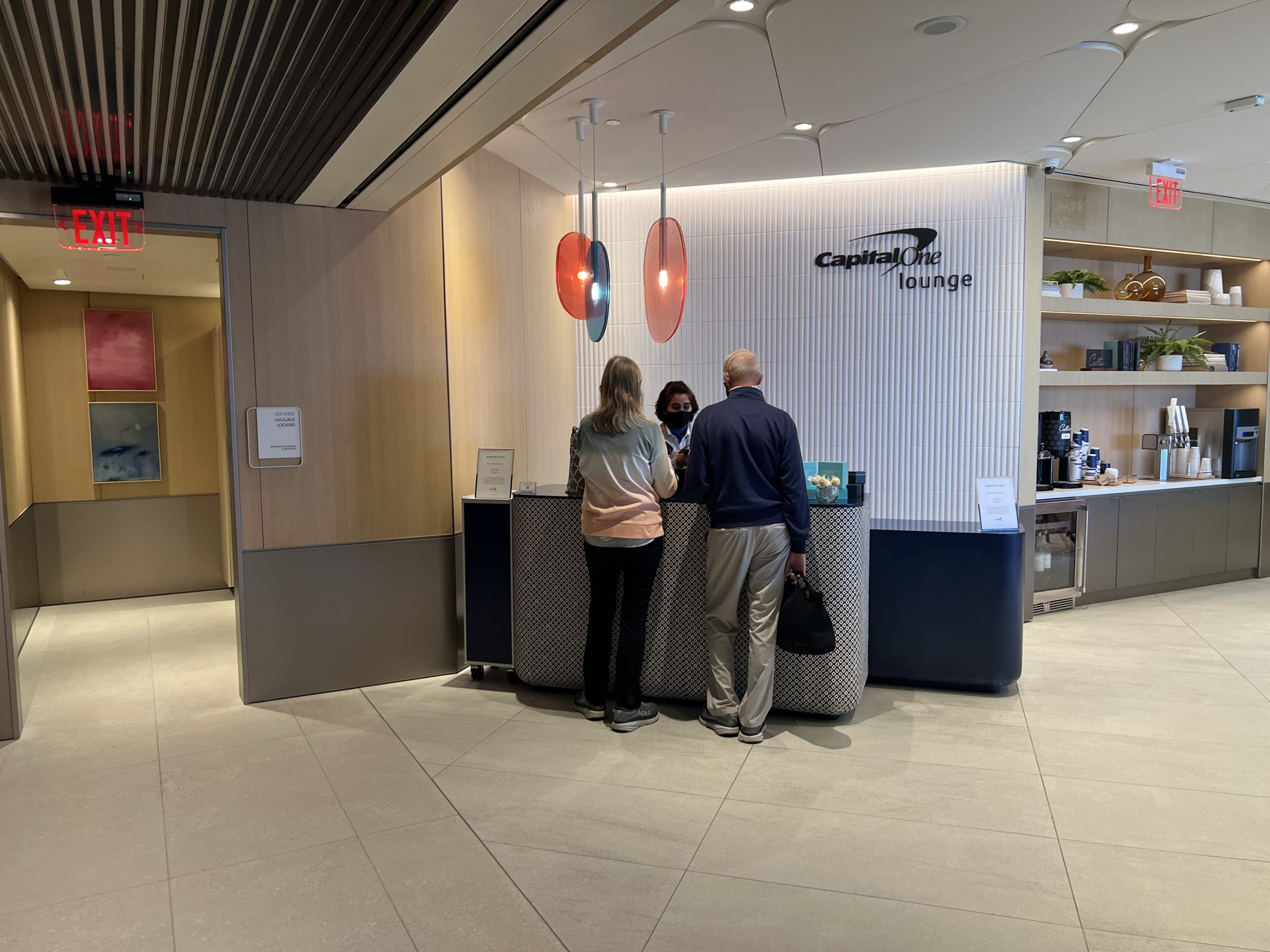 Capital One Lounge DFW Check In