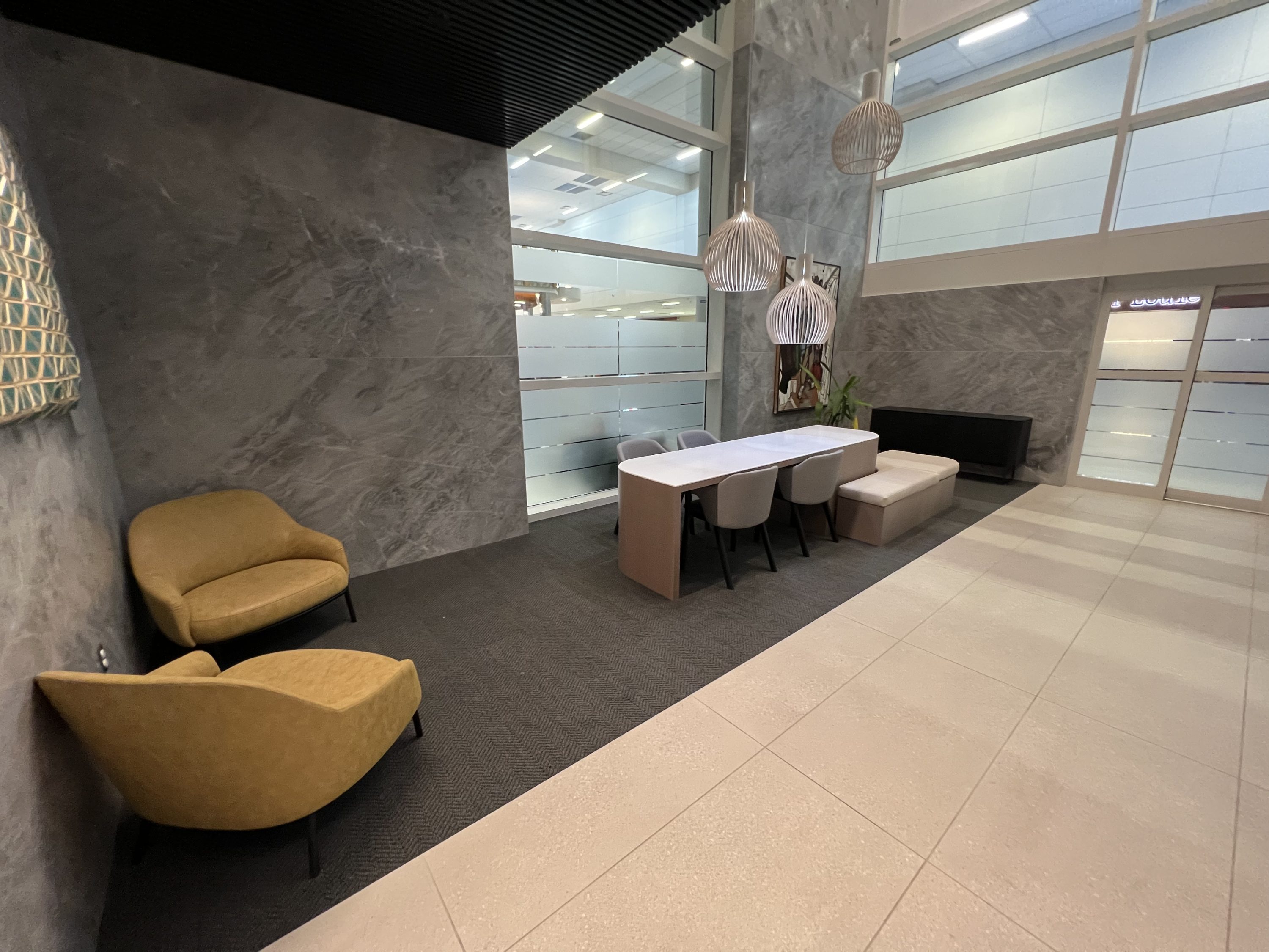 Capital One Lounge DFW Lounge Entrance Seating