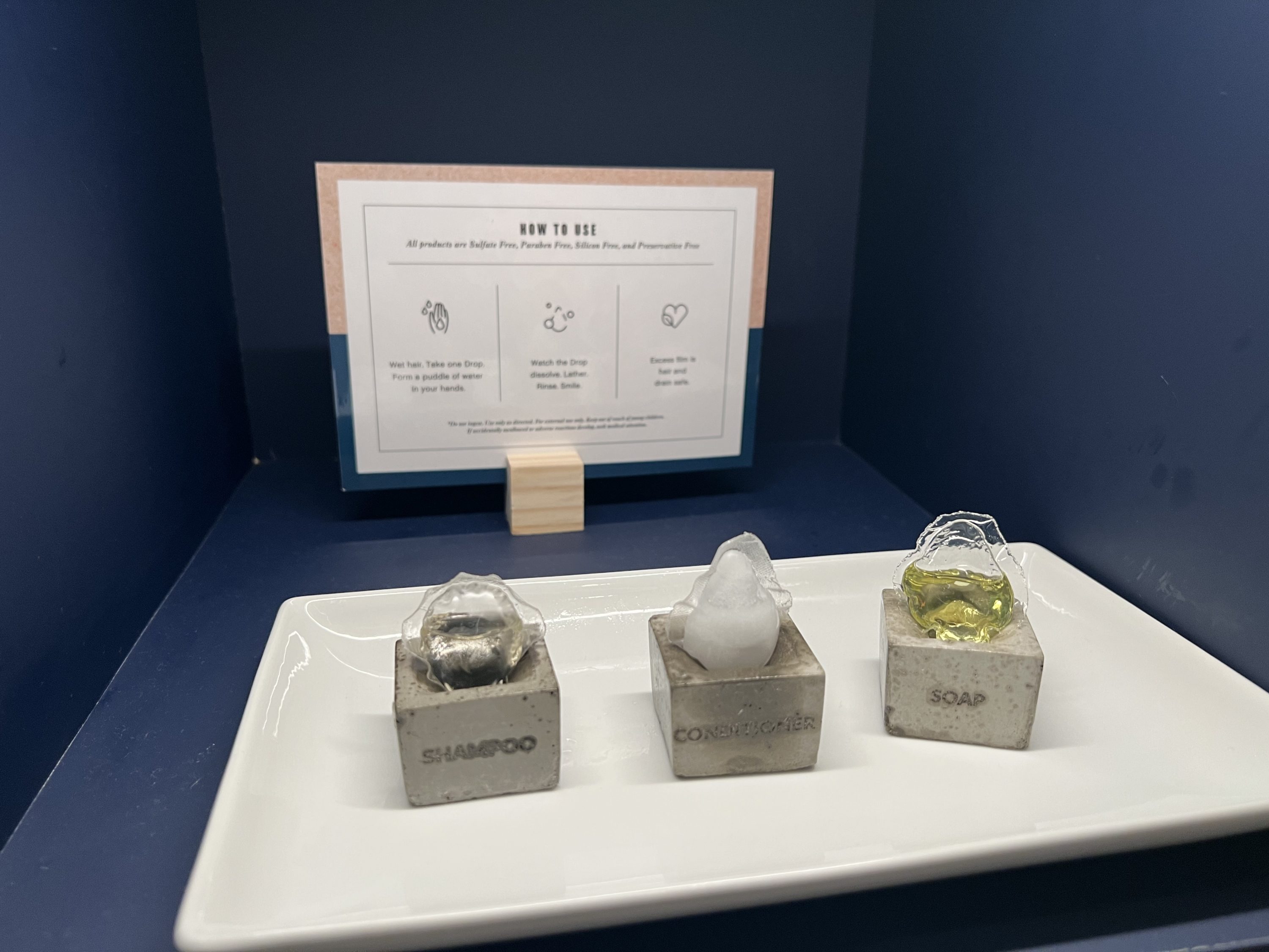 Capital One Lounge DFW Soaps