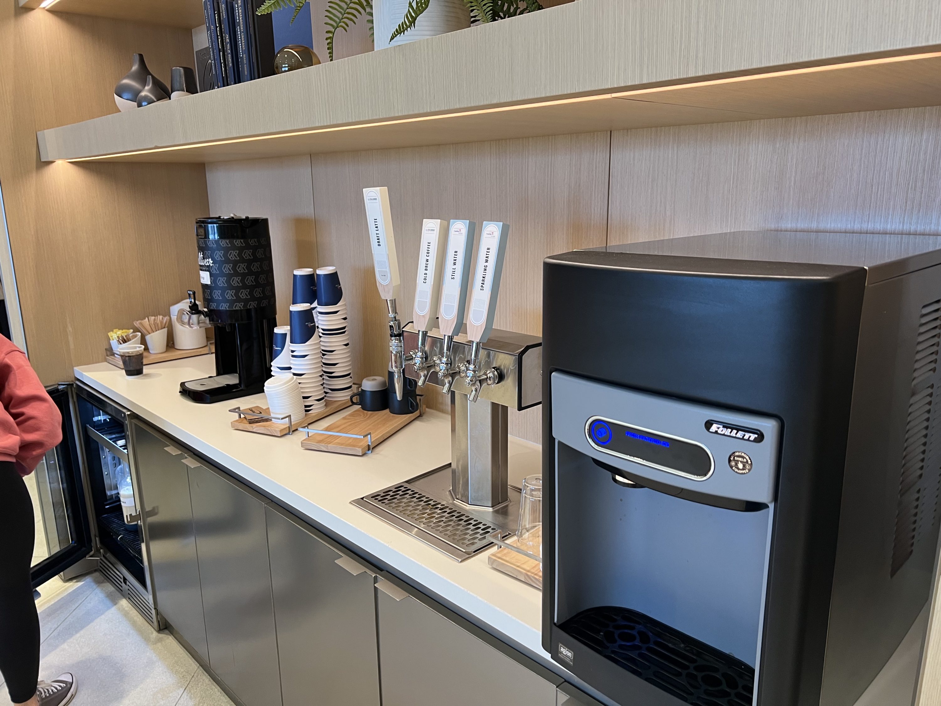 Capital One Lounge To Go Coffee Station
