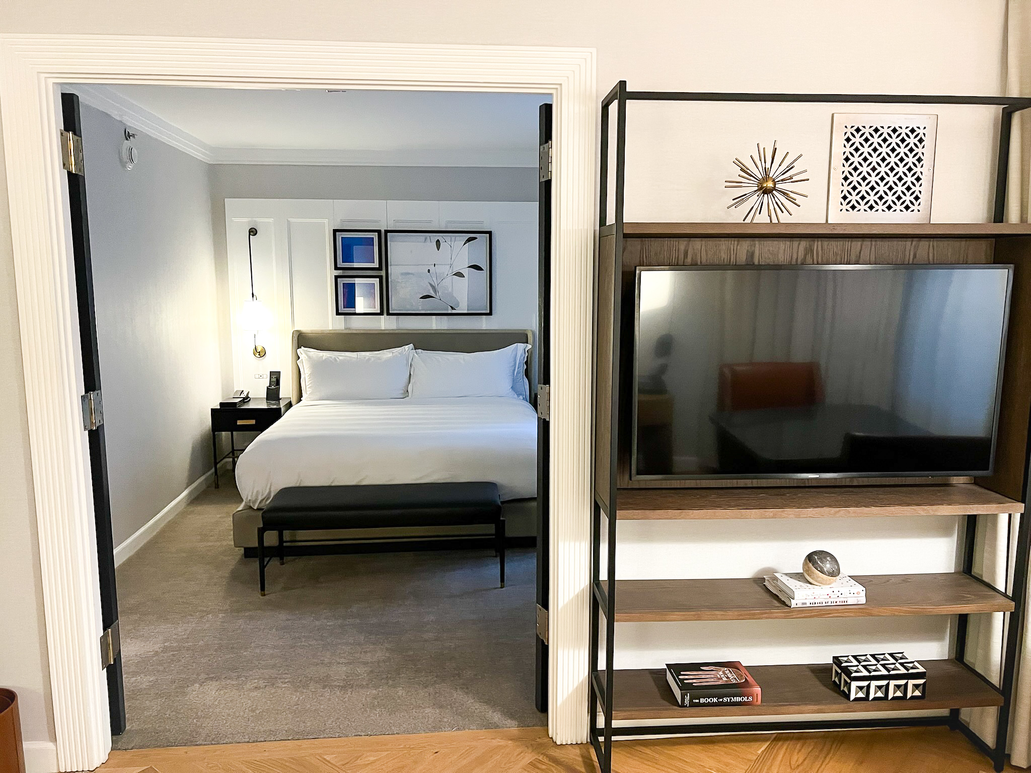Conrad New York Midtown doorway suite