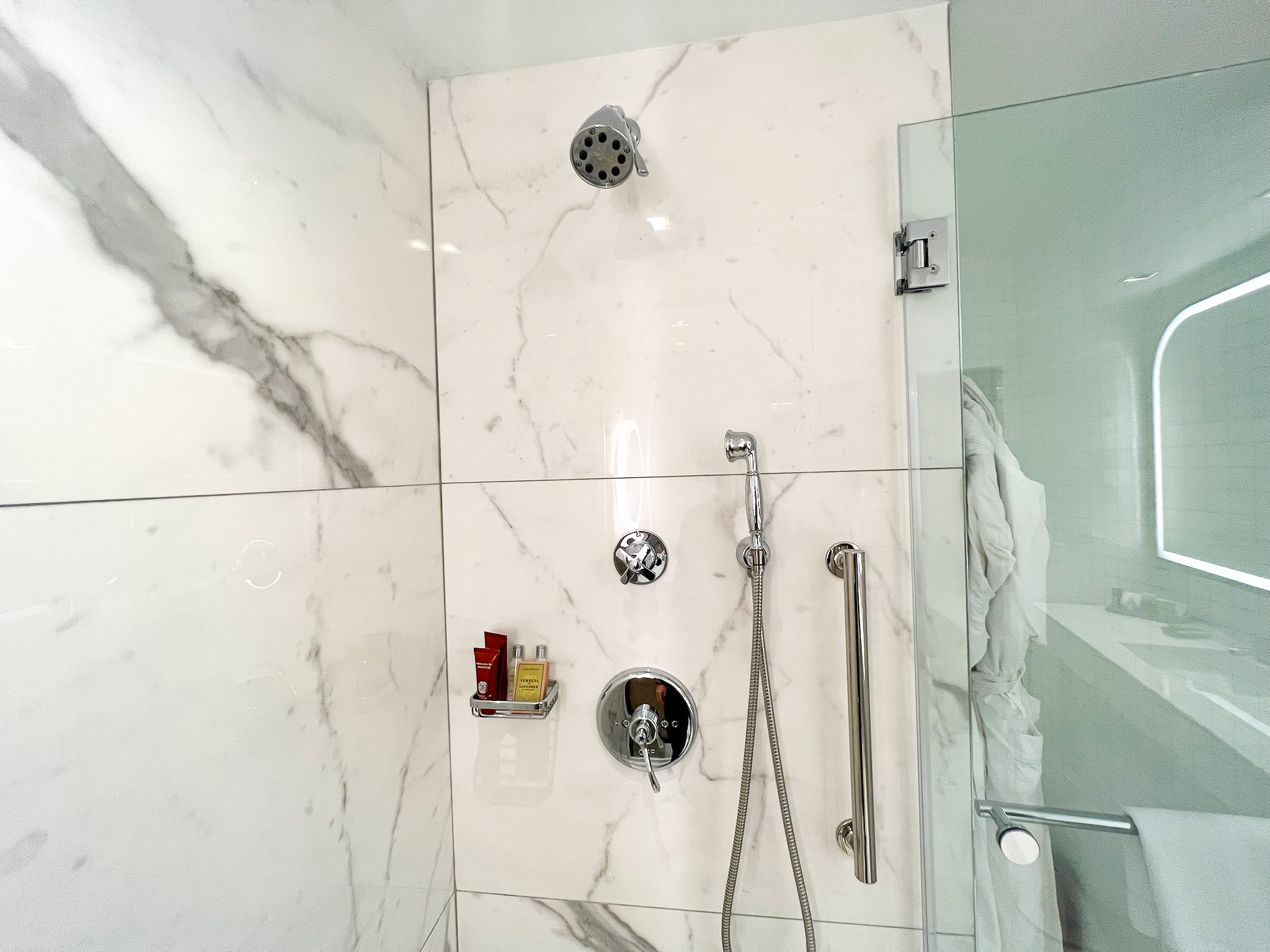 Conrad New York Midtown shower head