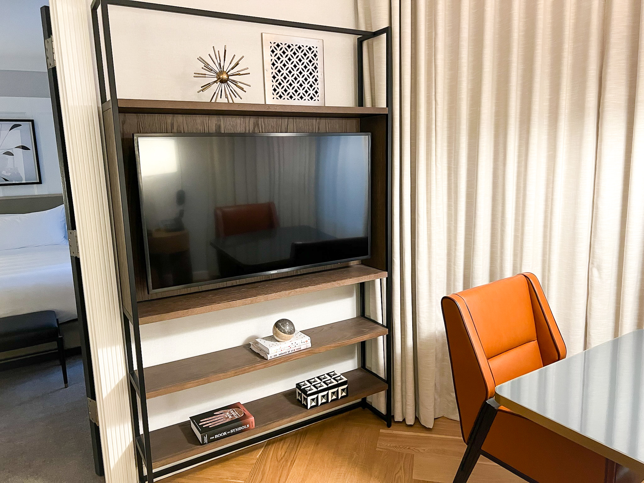 Conrad New York Midtown suite TV