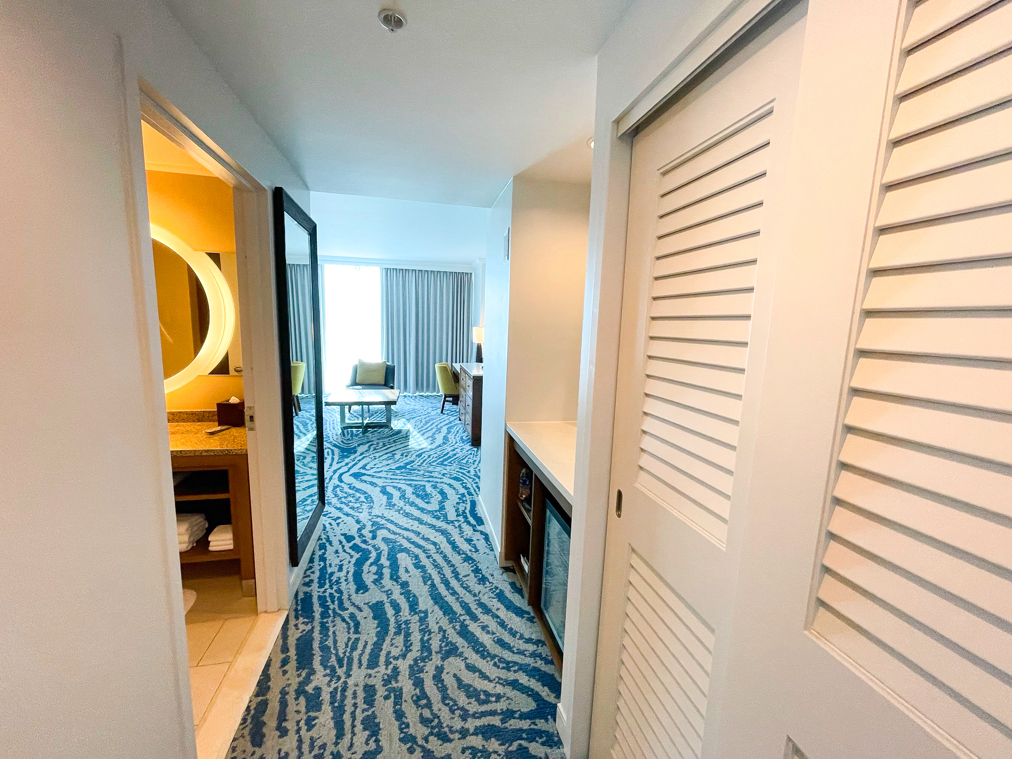 Hyatt Regency Orlando suite entrance