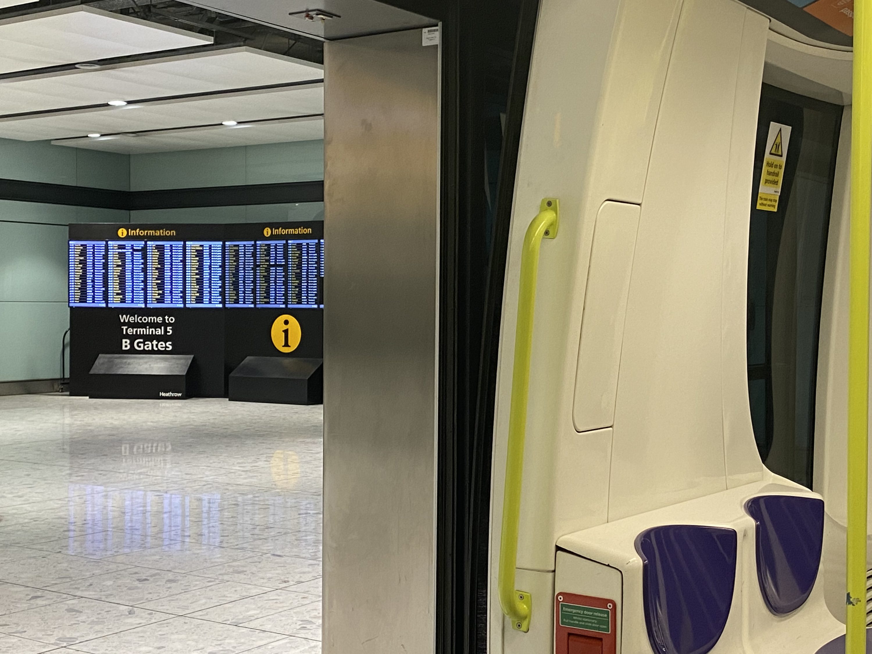 British Airways Club Europe A321neo arrival at Heathrow Terminal 5 B Gates