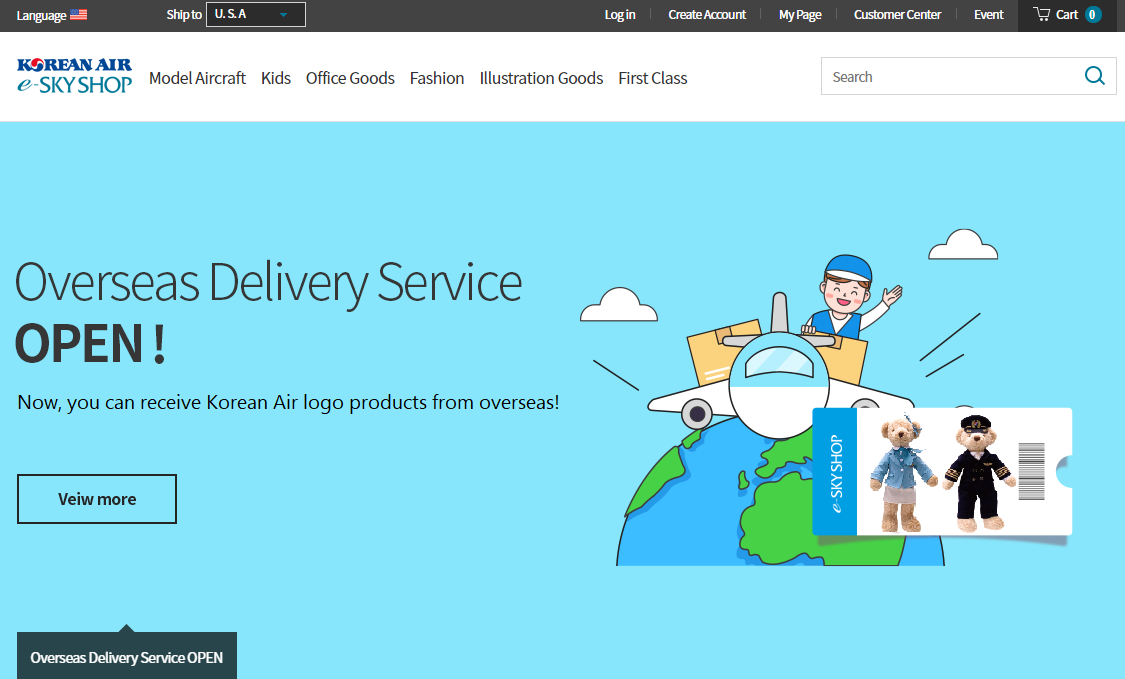Korean Air e-SkyShop