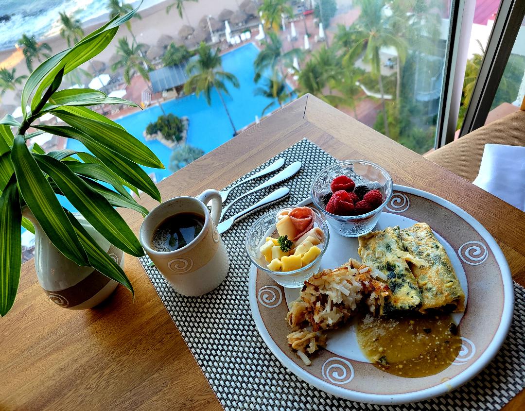 Lounge breakfast