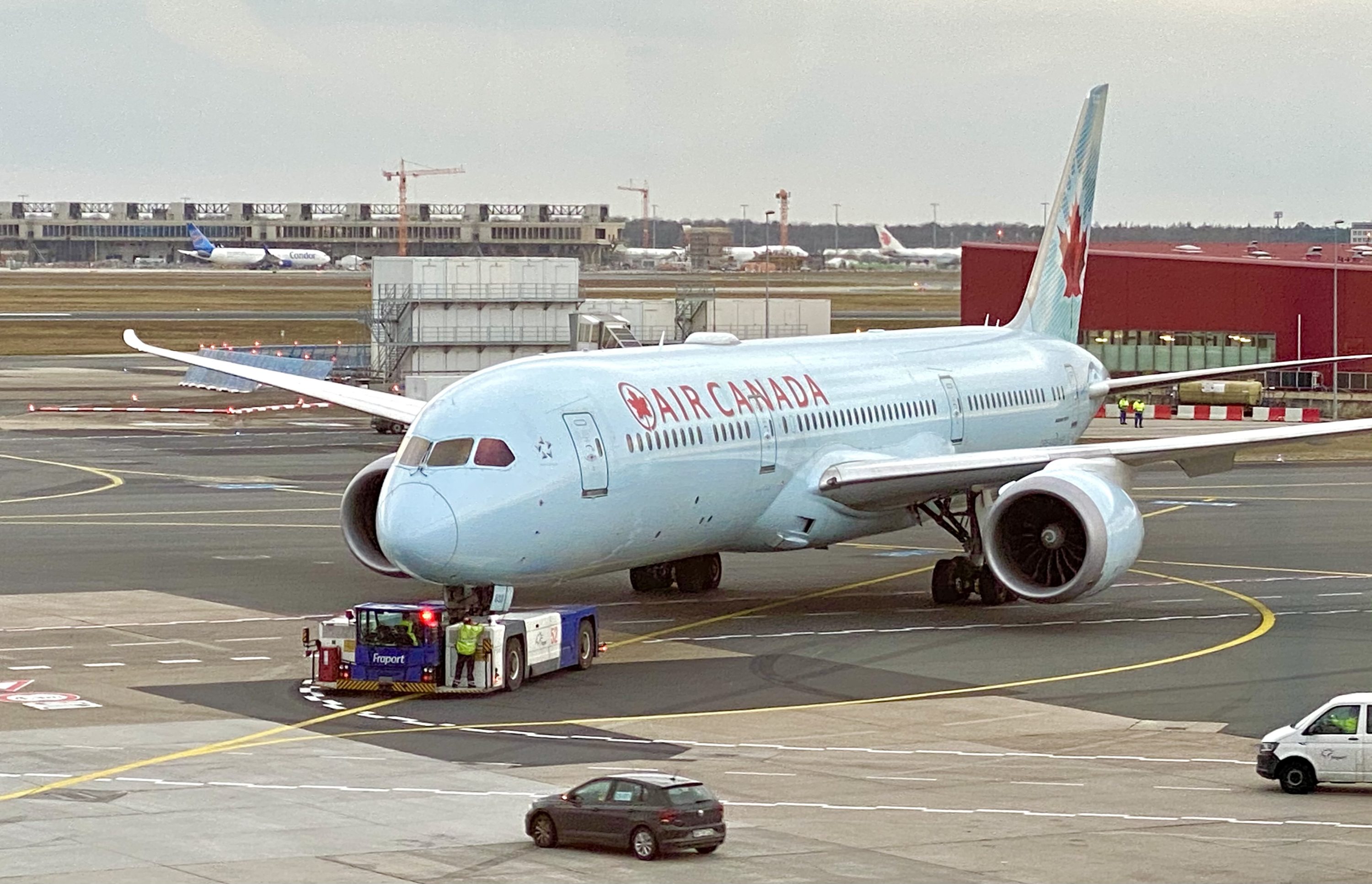 Lufthansa Senator Lounge B Frankfurt Air Canada Boeing 787 Dreamliner