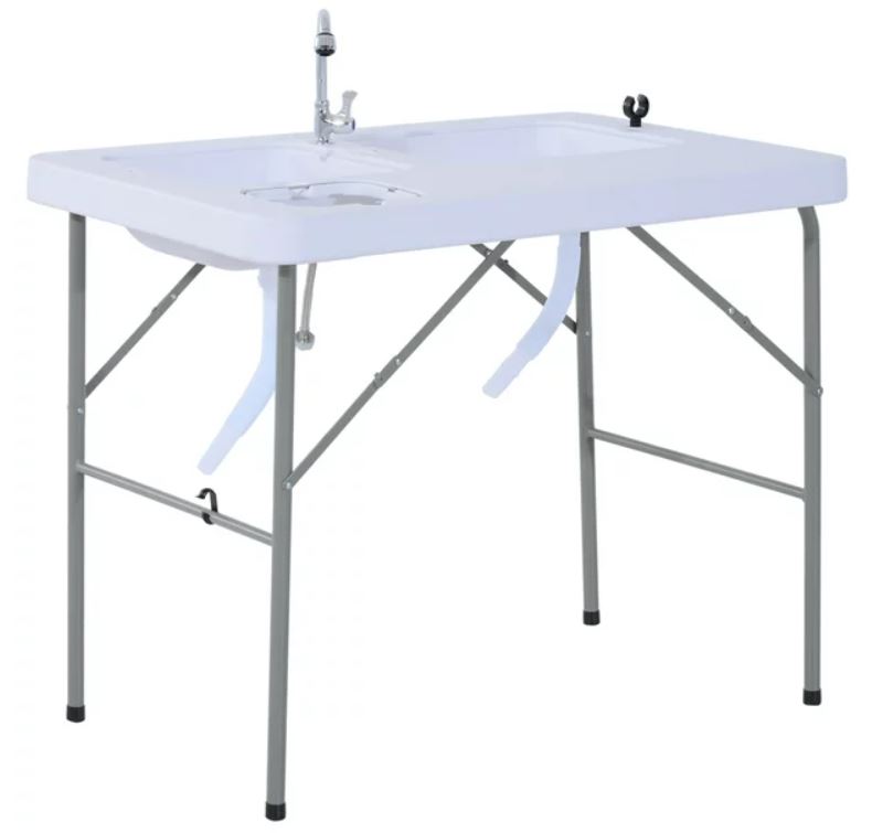 Outsunny Folding Fish Cleaning Table