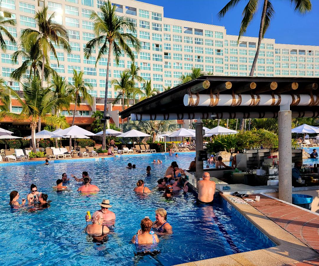 Sheraton Buganvilias Resort Pool Bar