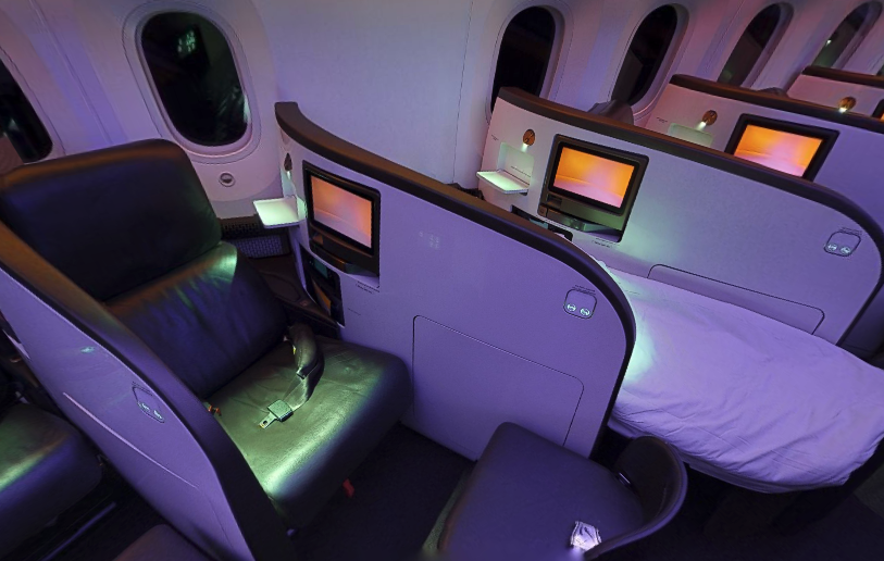 Virgin Atlantic Upper Class product on board the 787-9