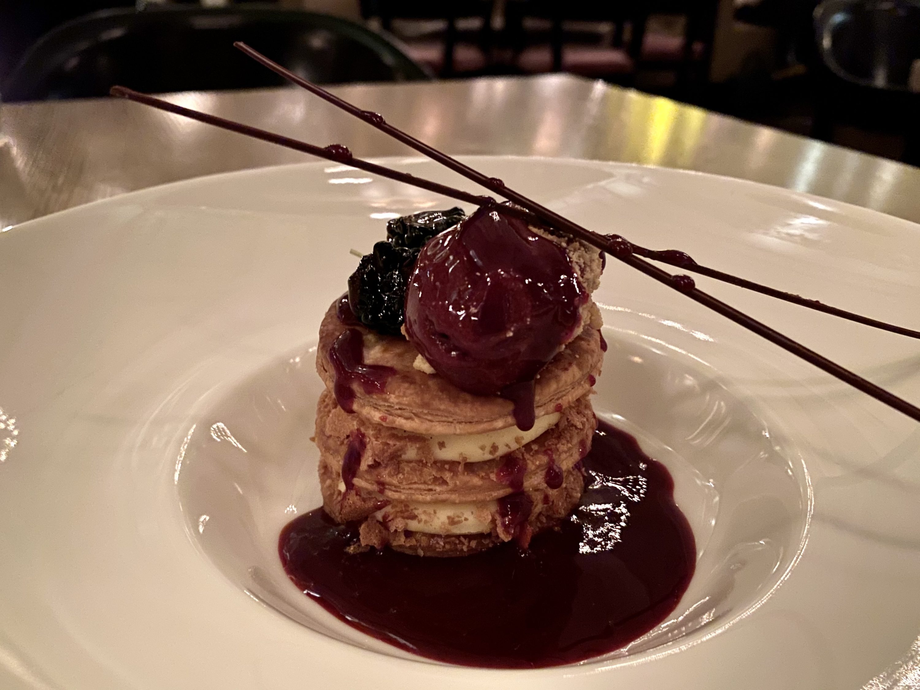 The London EDITION Berners Tavern dessert