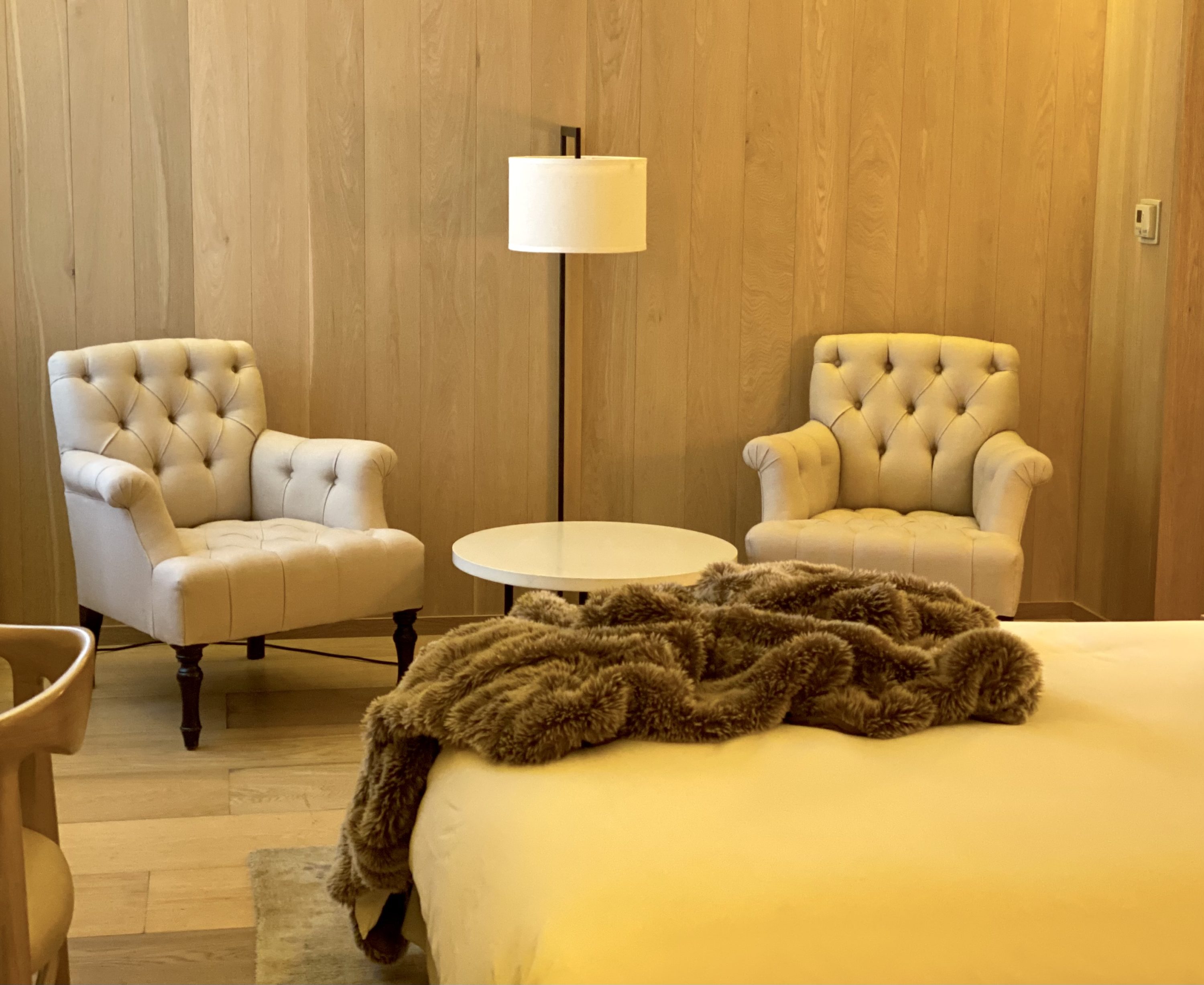The London EDITION armchairs