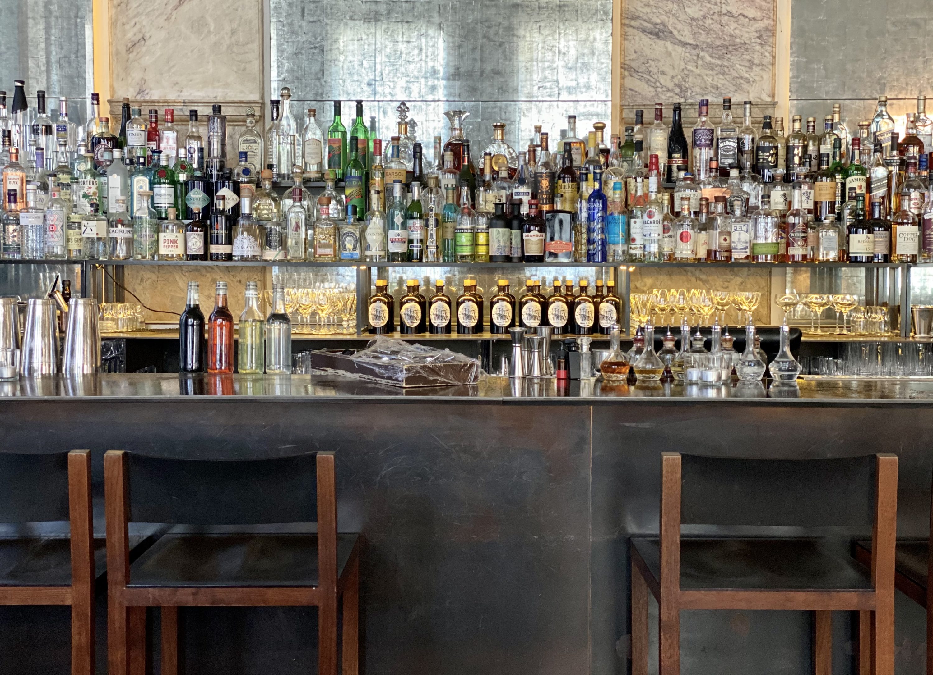 The London EDITION bar seats