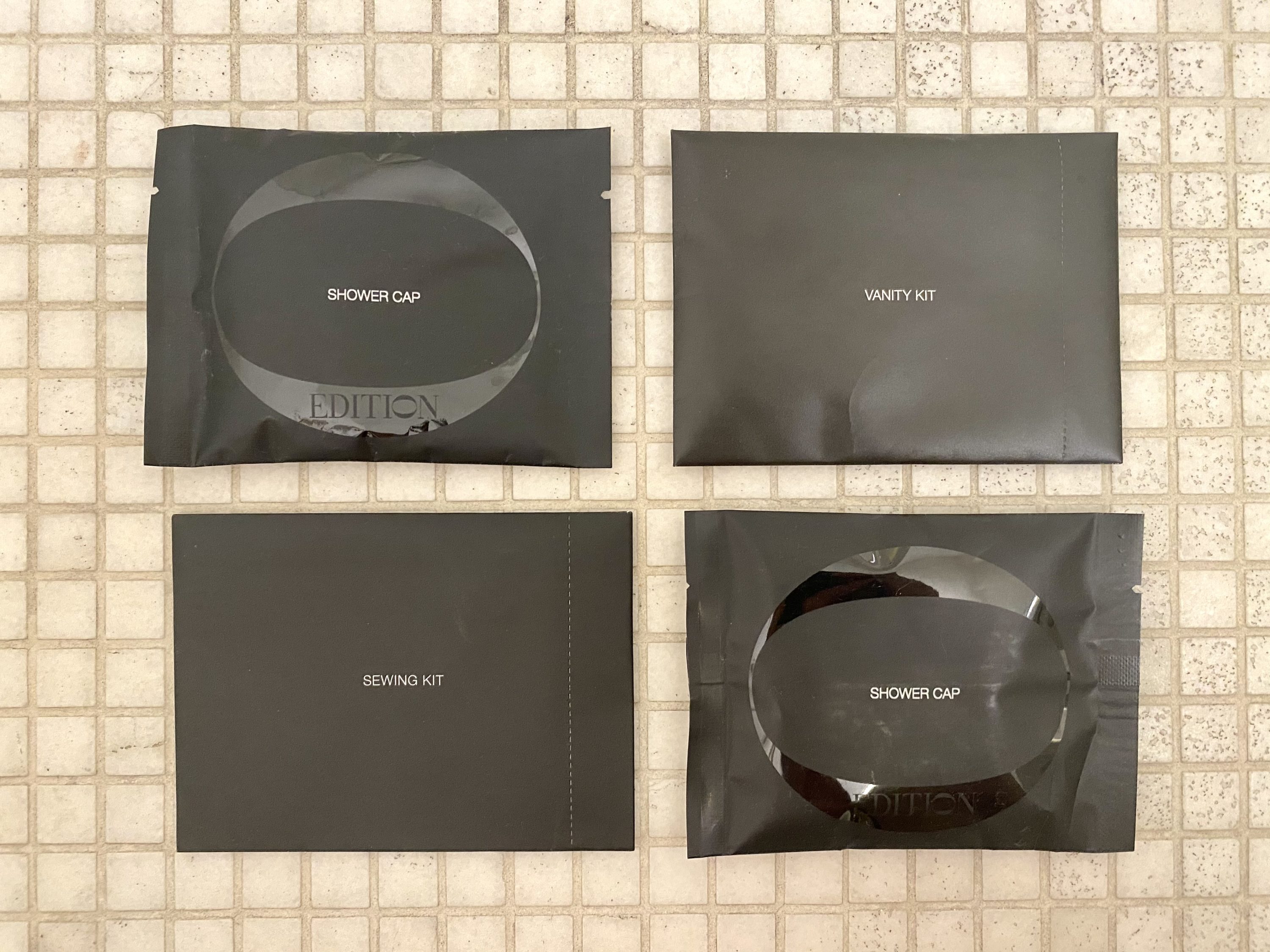 The London EDITION bathroom amenities