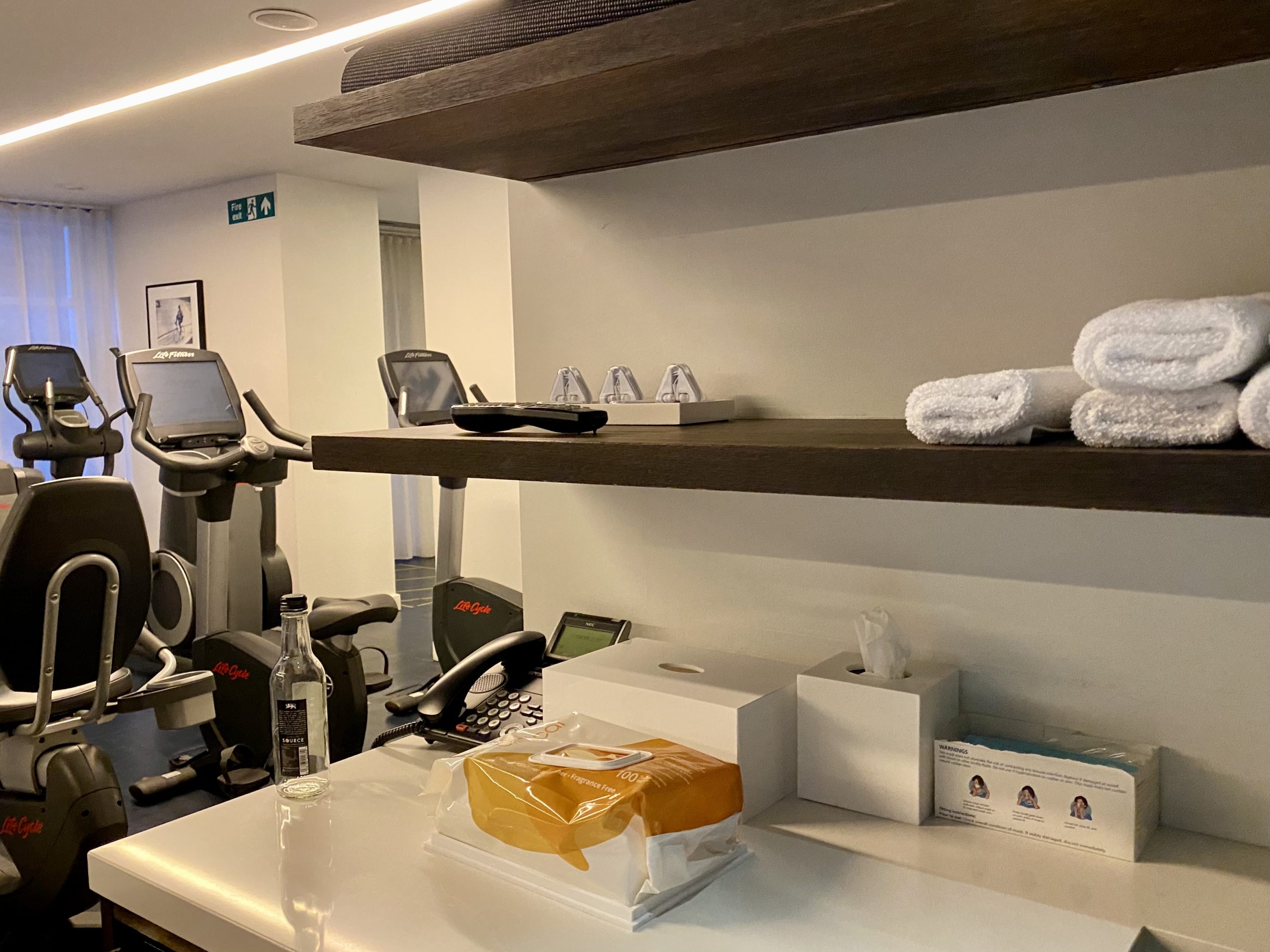 The London EDITION gym amenities