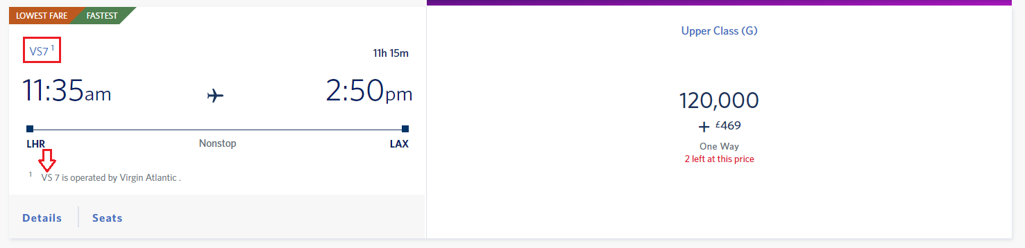 Virgin Atlantic Delta SkyMiles