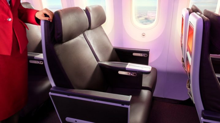 Virgin Atlantic premium economy class