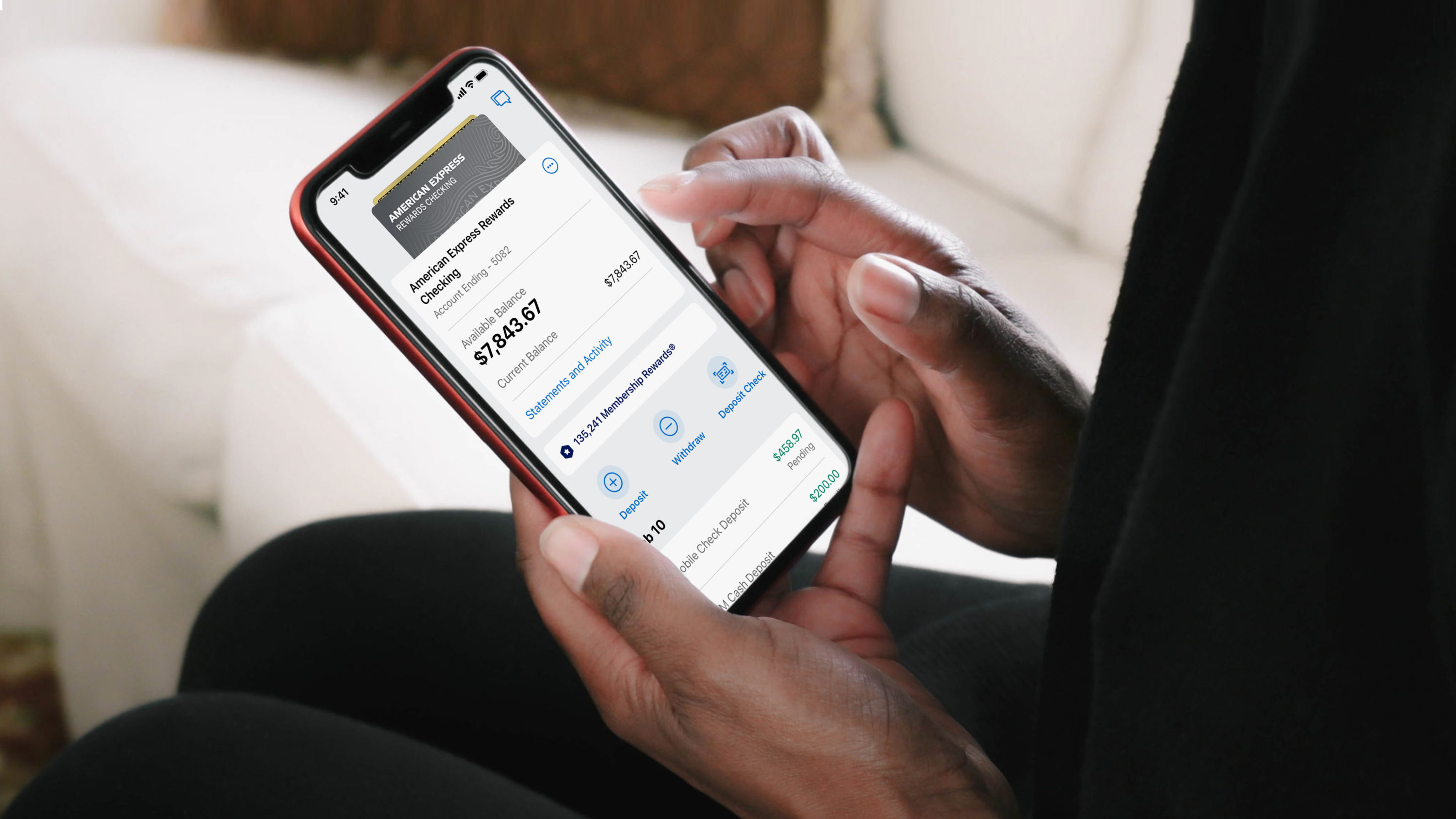 Amex Rewards Checking Image