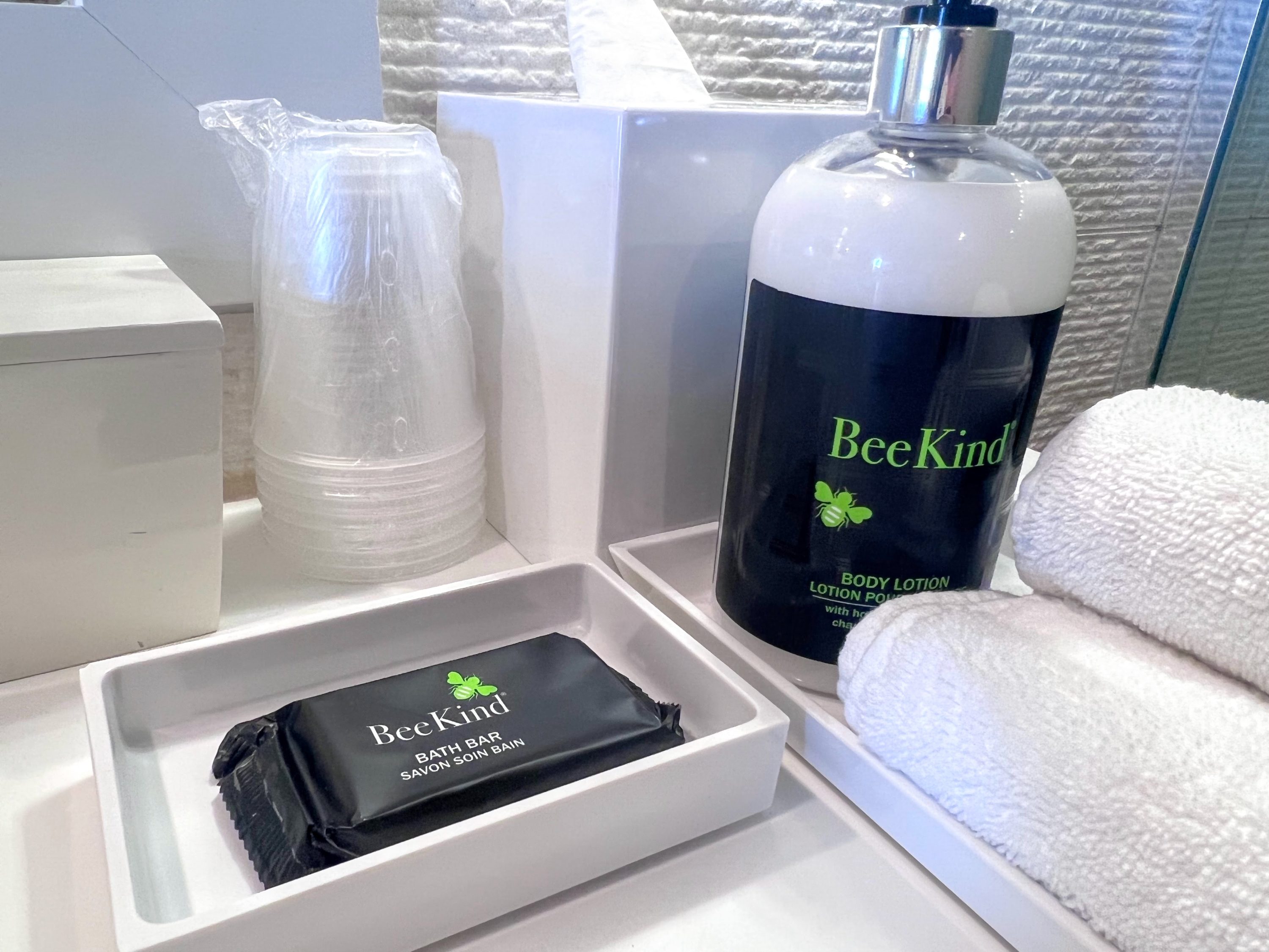Bathroom amenities at Hyatt Centric Key West