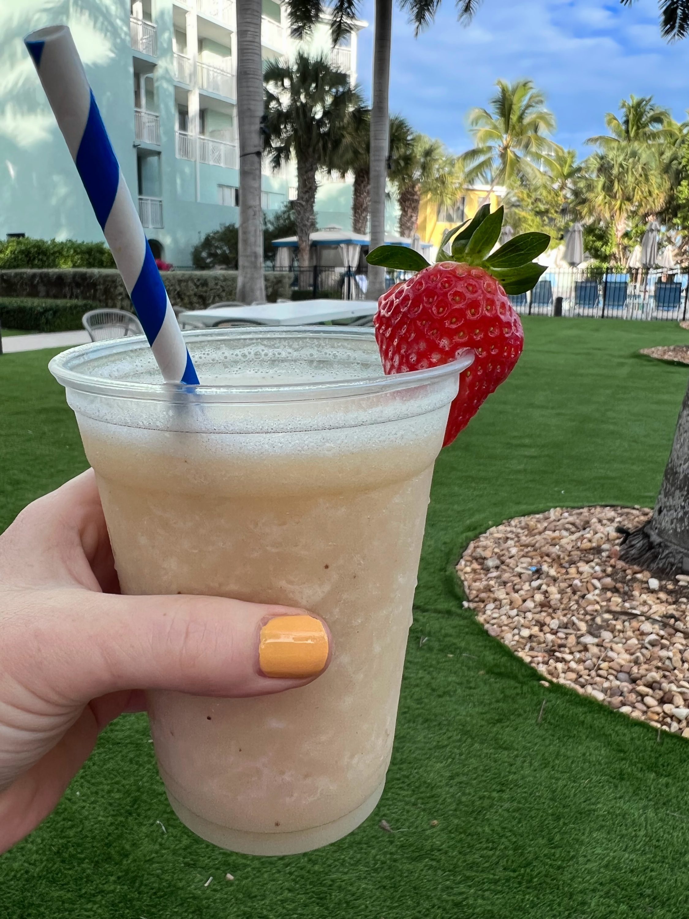Frozen drink at The Reach Key West