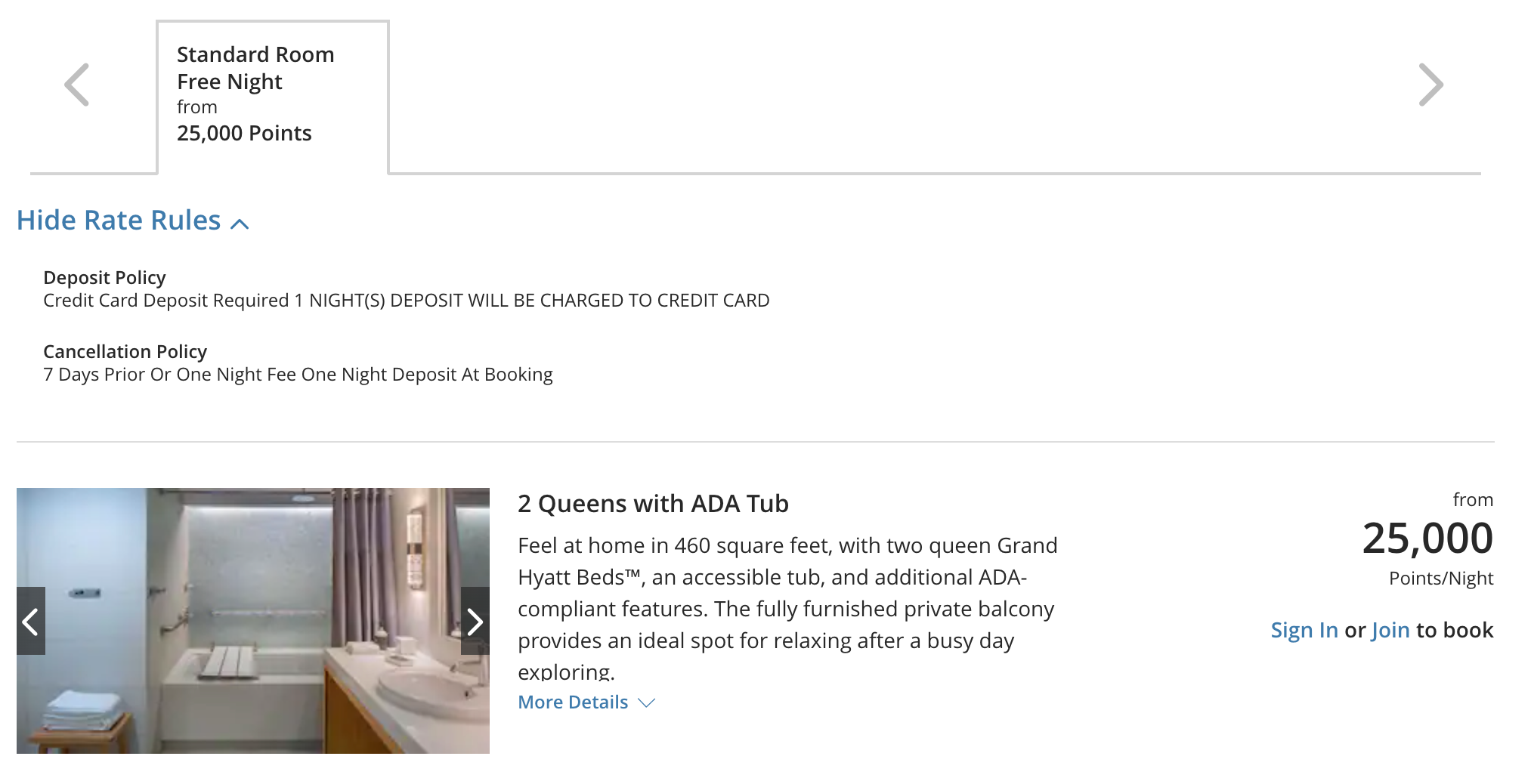 Hyatt Centric Key West points cost