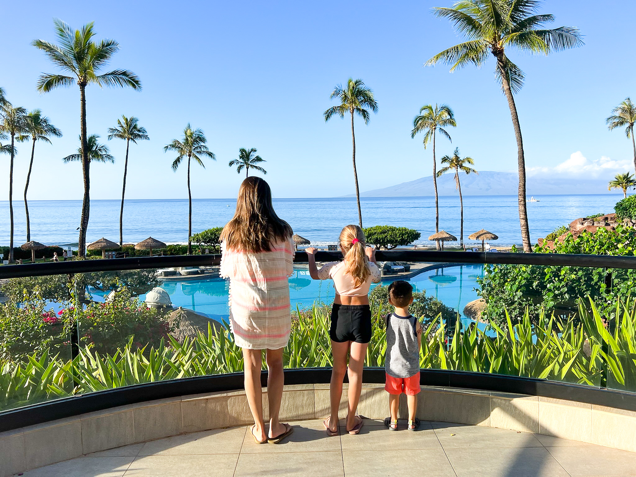 Fairmont Monte Carlo Pool View Kellie Jez Hyatt Regency Maui Resort and Spa view