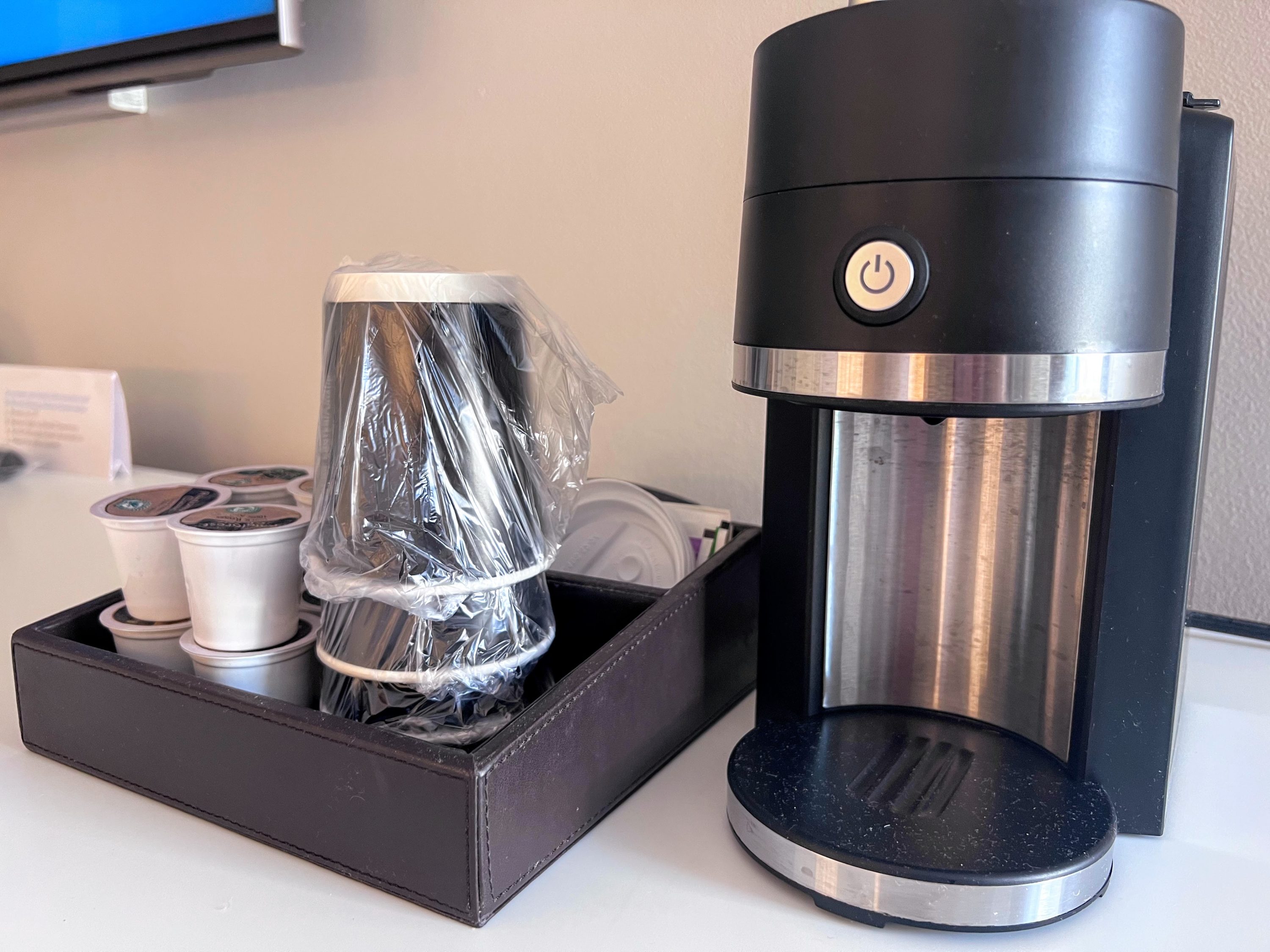 In room coffee at Hyatt Centric Key West