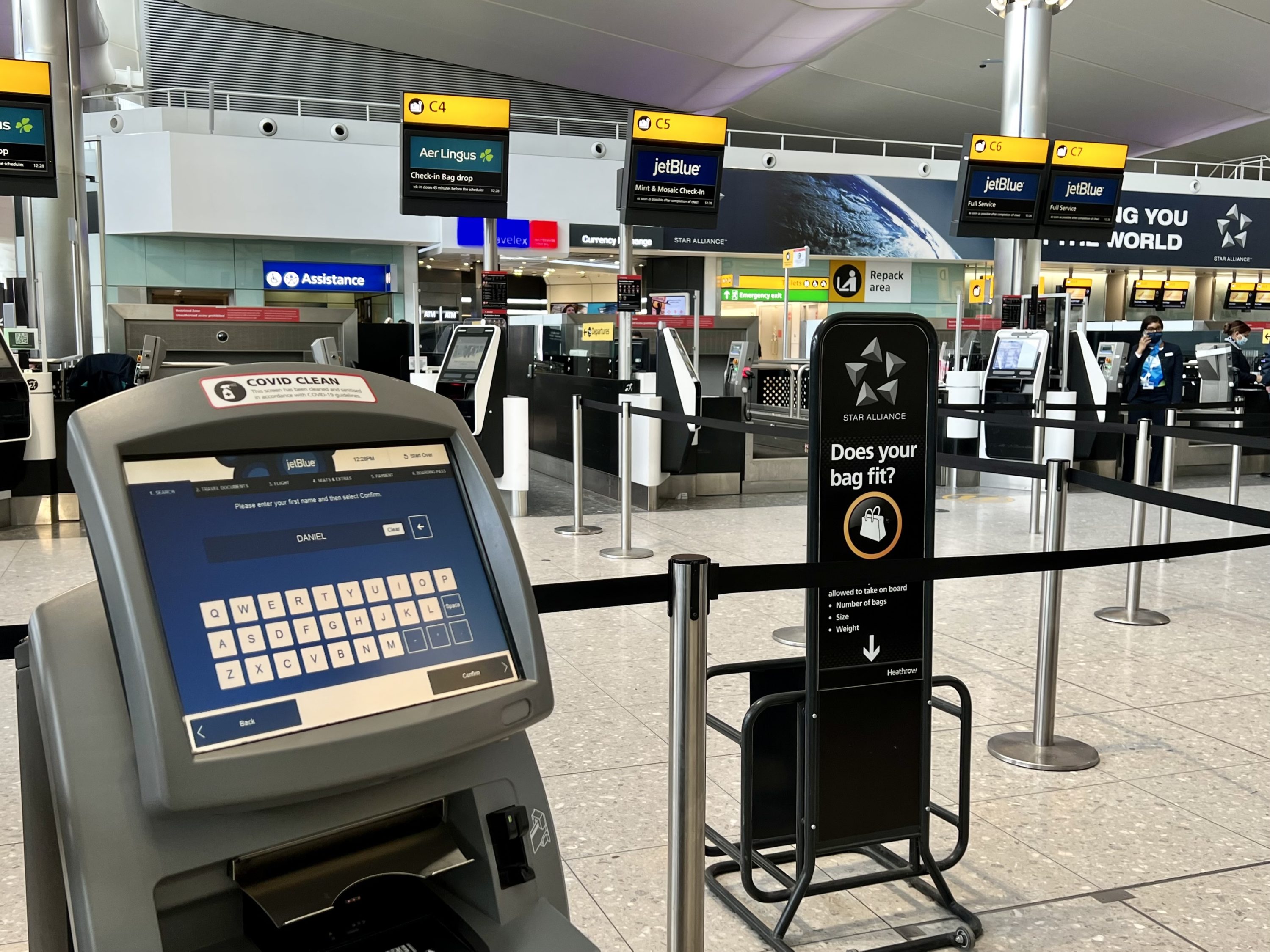 JetBlue Mint A321LR Core check in