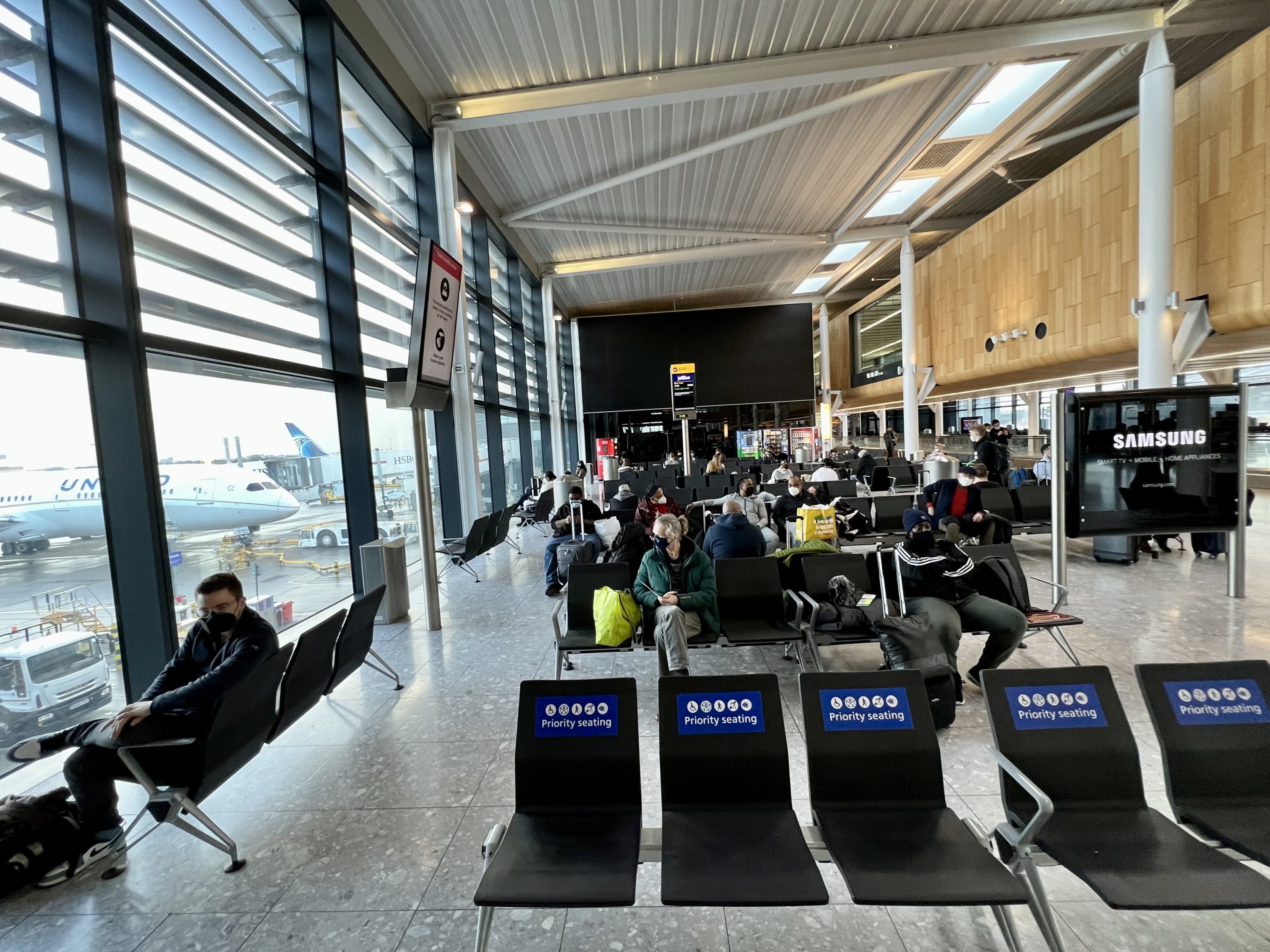 JetBlue Mint A321LR Gate B48 seating