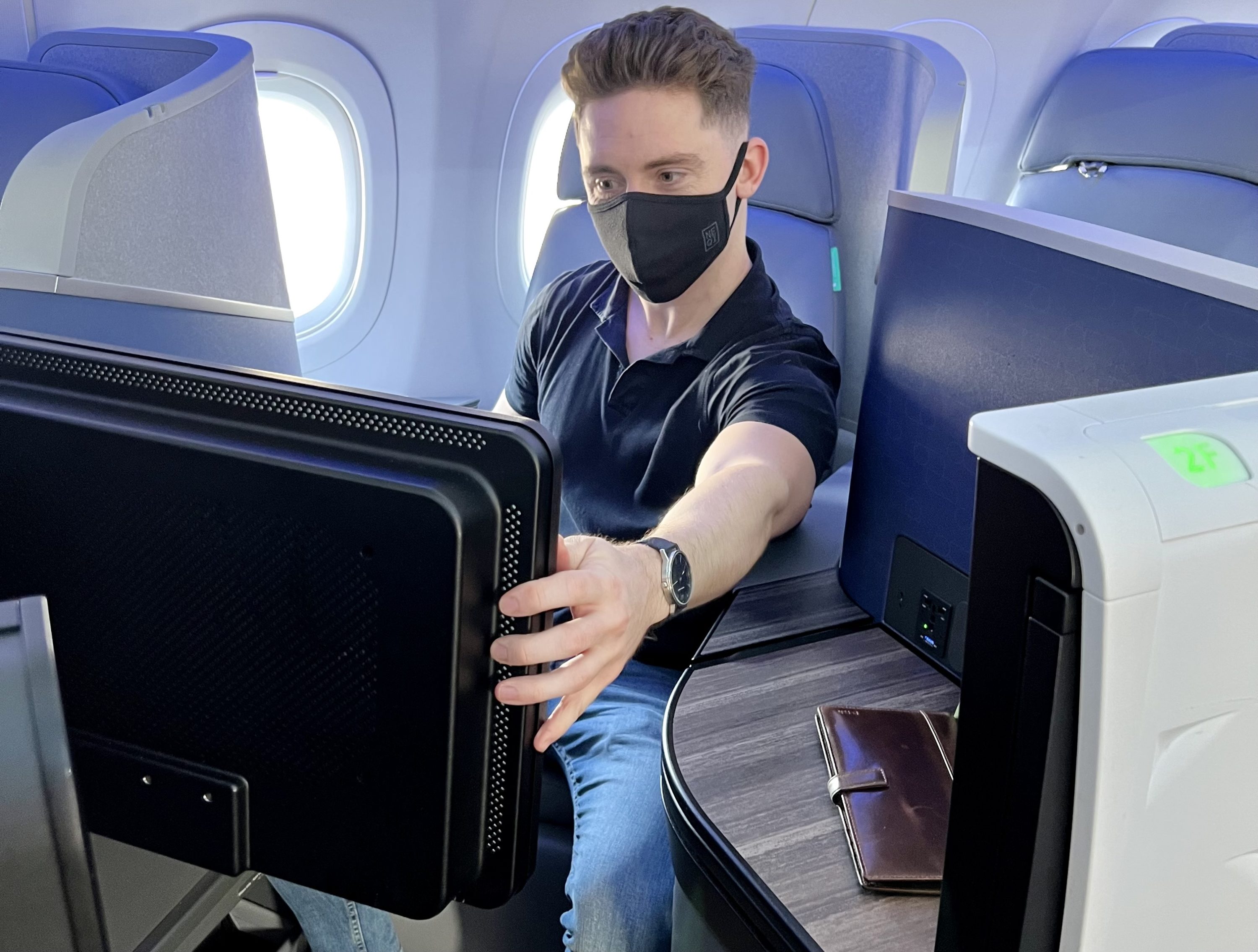 JetBlue Mint A321LR seat IFE