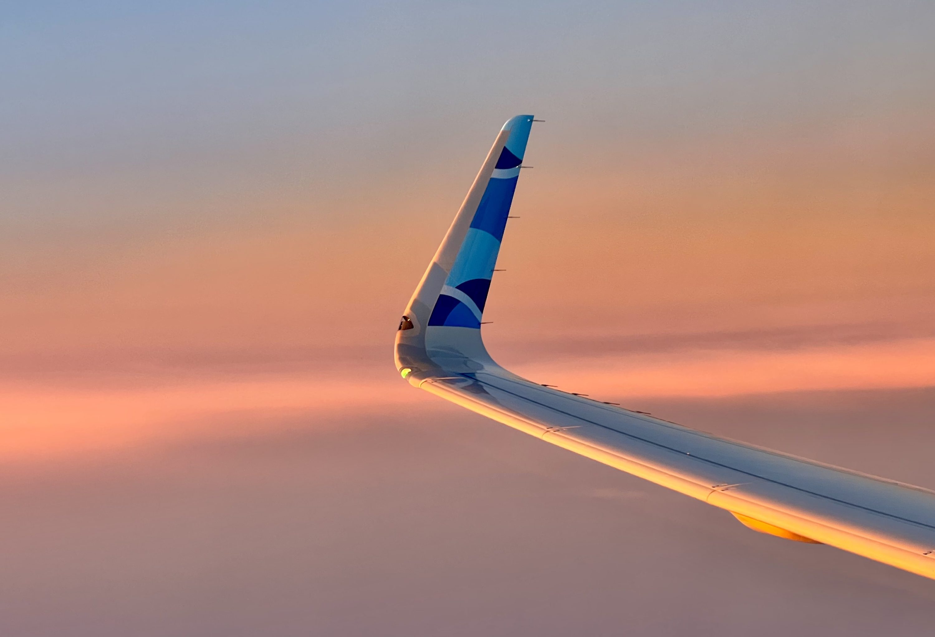 JetBlue Mint A321LR wing tip