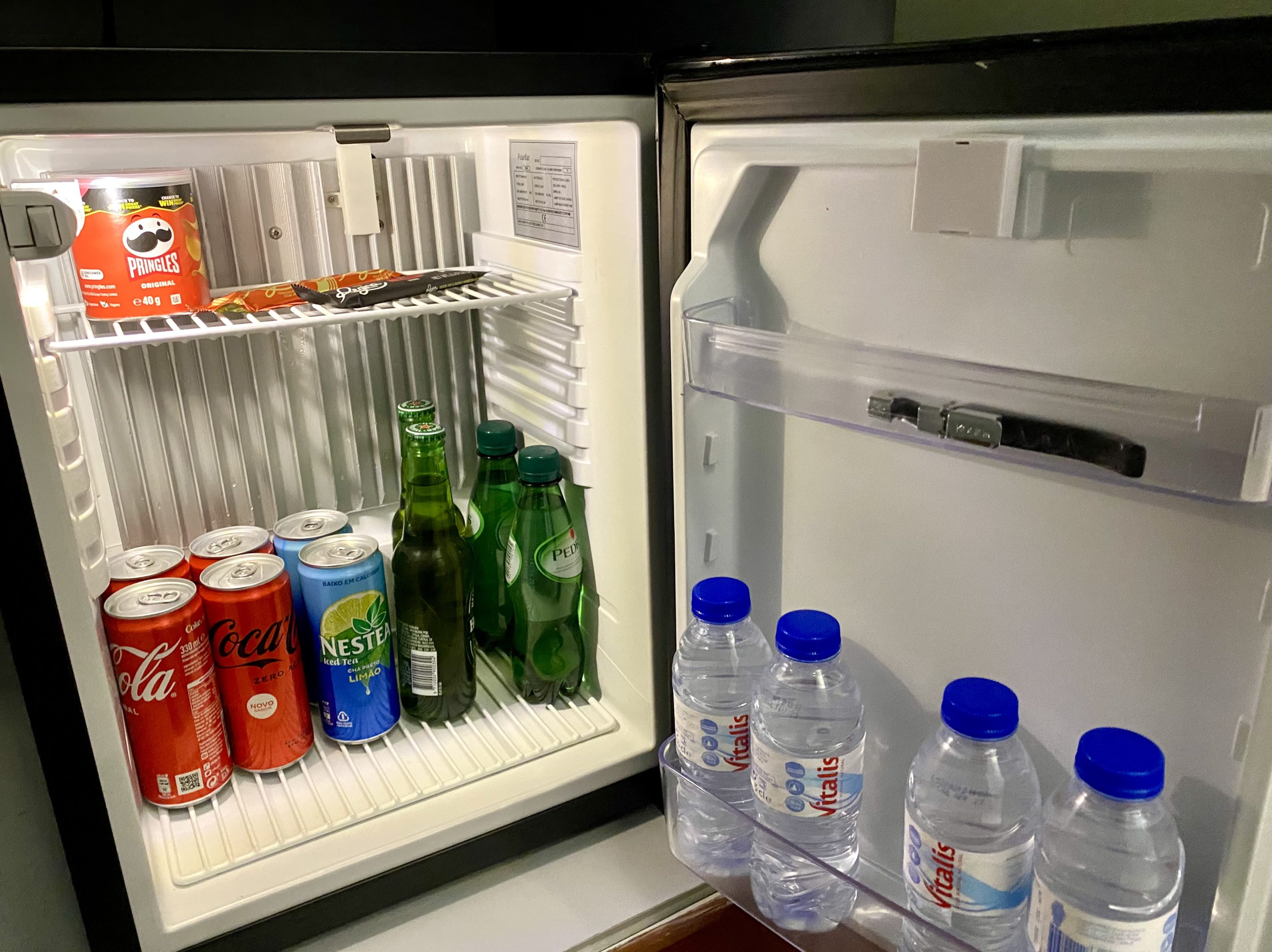 Pousada de Lisboa Small Luxury Hotels of the World bedroom mini bar